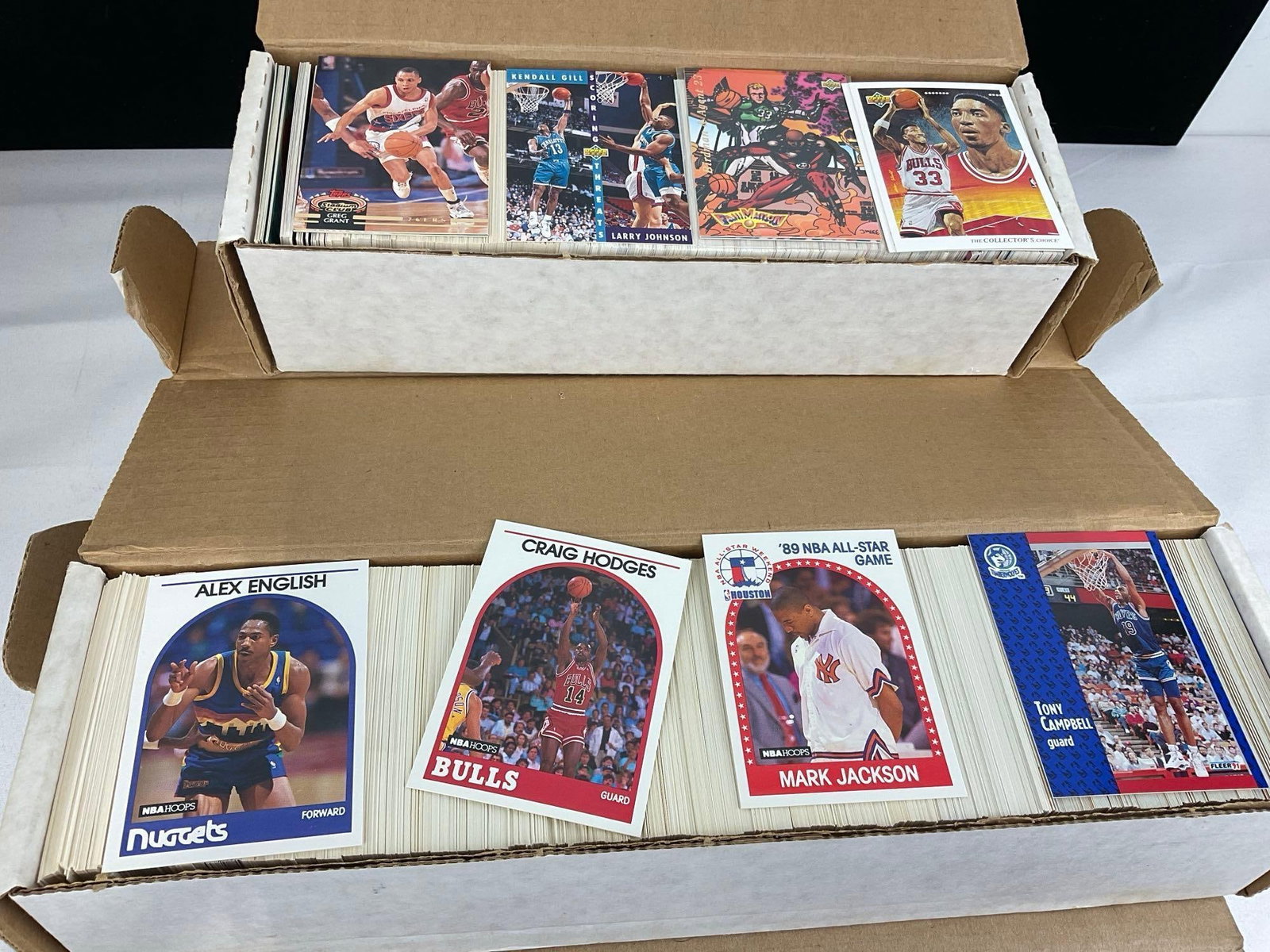 Vintage 3500+ Sports Cards, Basketball Cards, NBA Hoops, Topps Stadium Club, Fleer 93 & more - 3