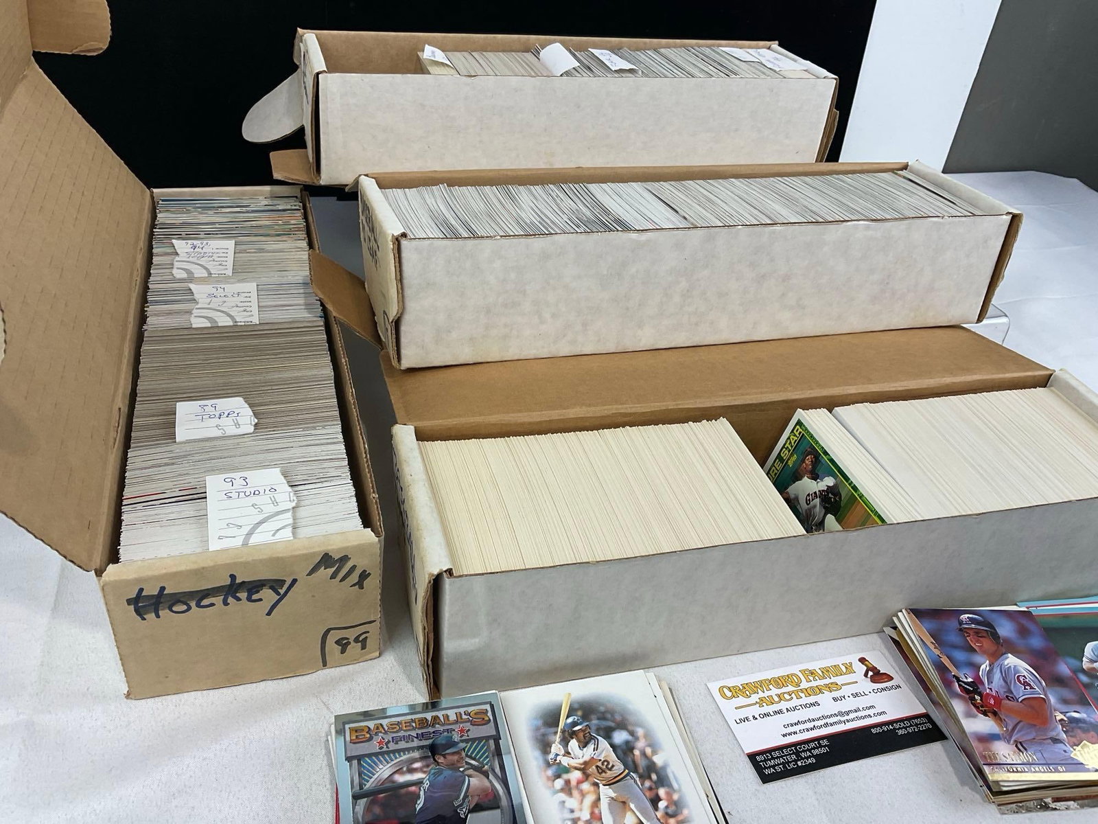 Vintage 3500+ Sports Cards, Baseball, Fleer Ultra, Topps, & many more - 2