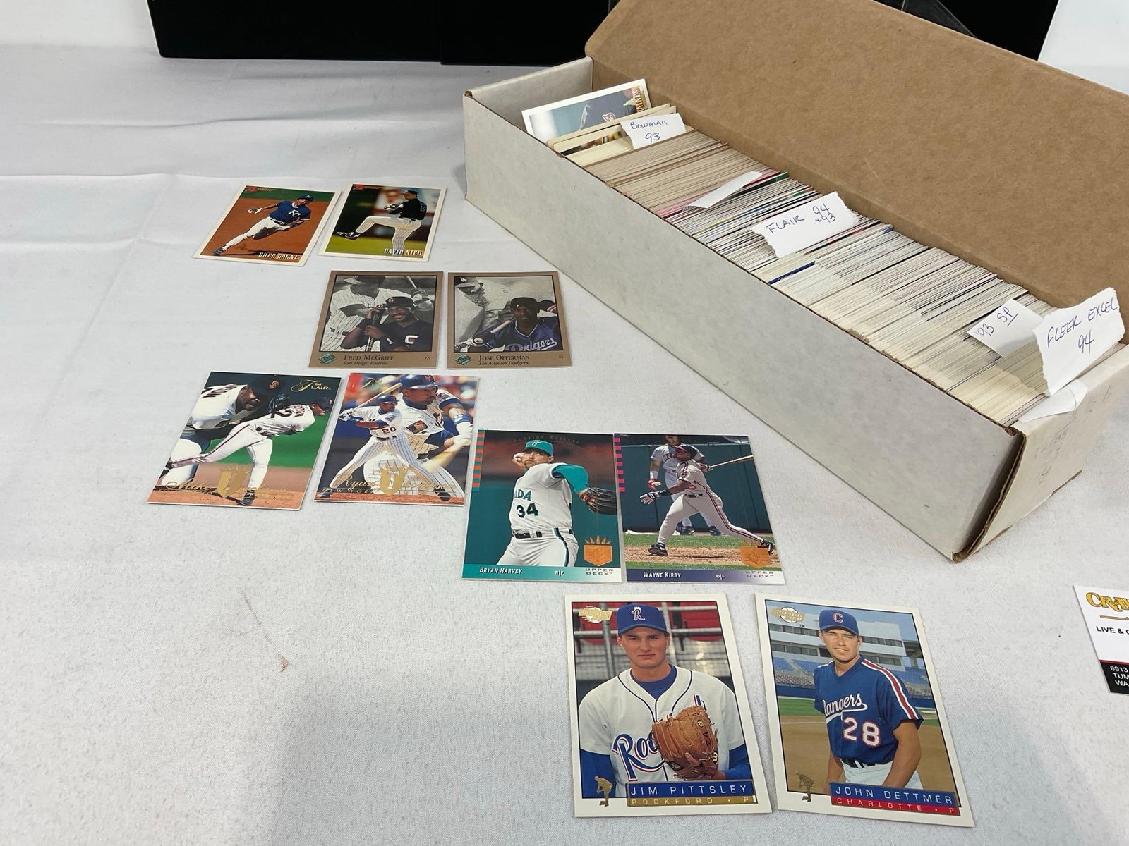 Vintage 3500+ Sports Cards, Baseball, Fleer Ultra, Topps, & many more - 6