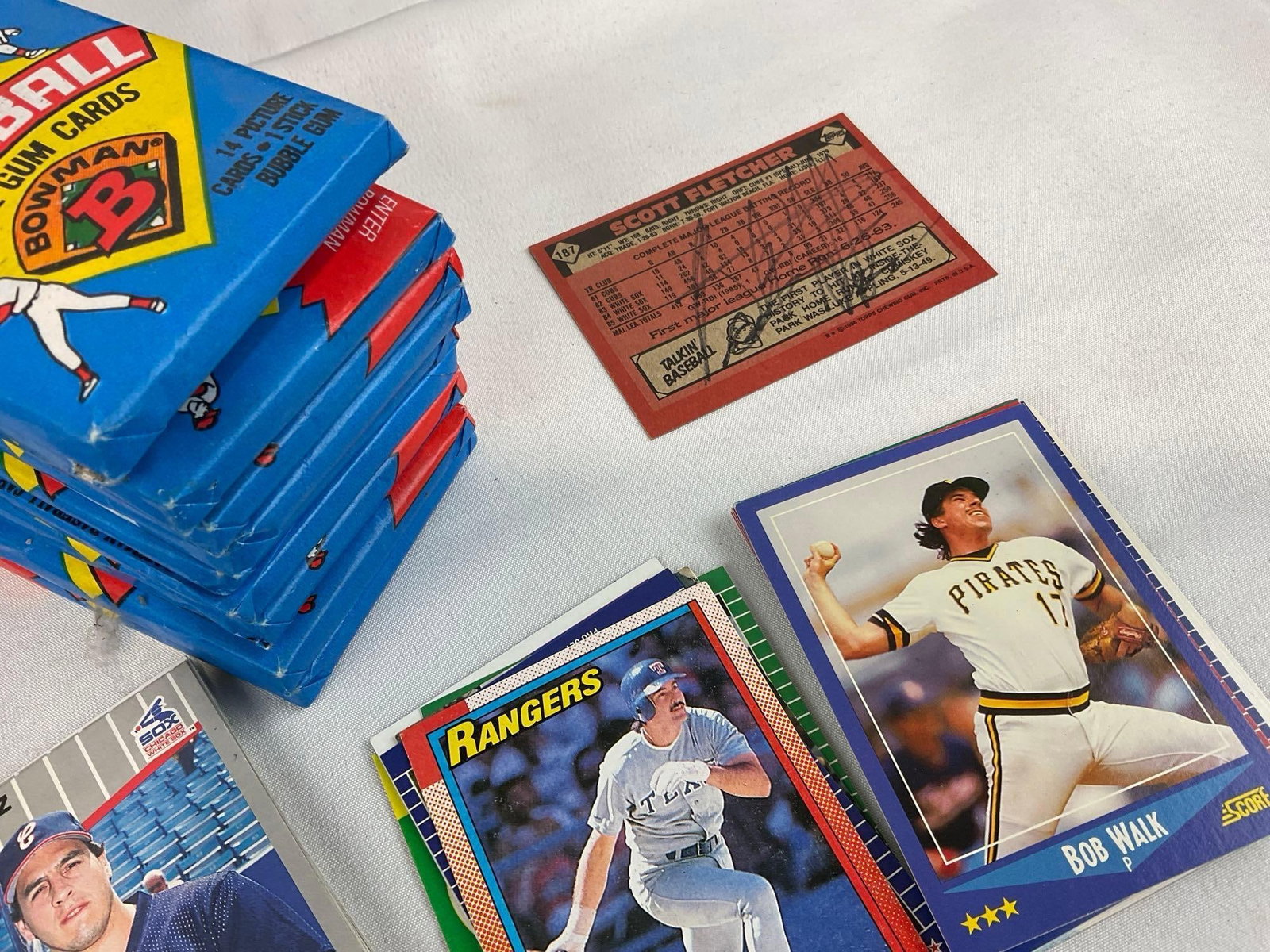 Several Unopened Card Packs w/boxes, Desert Storm, SCORE NFL FOOTBALL, Bowman 1990 Baseball & more - 11