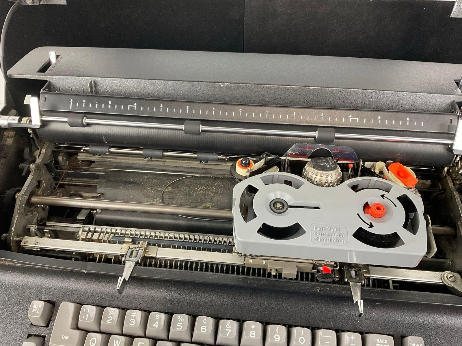 IBM Selectric 2 Typewriter, Cast Metal, untested, black finish - 4