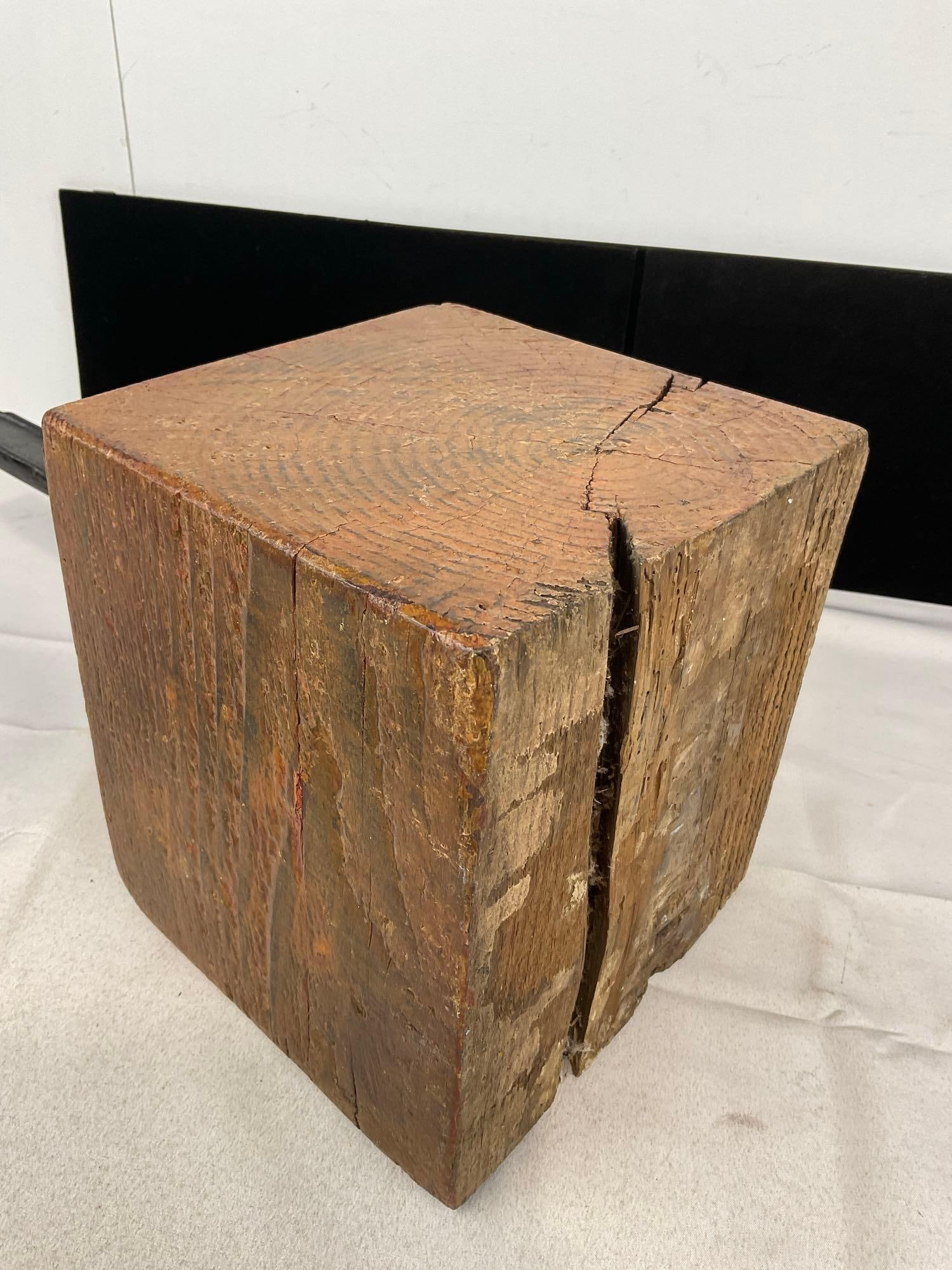 Dandy Cast Iron Cobblers Anvil, Mounted on Wooden Block - 5