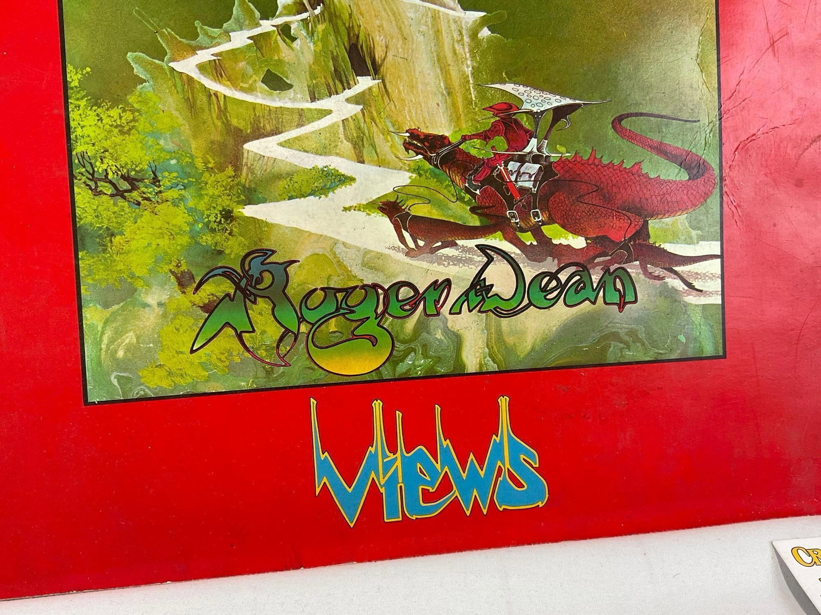 Pair of Art books, Views by Roger Dean & The Book of Genesis Illustrated by R. Crumb - 2