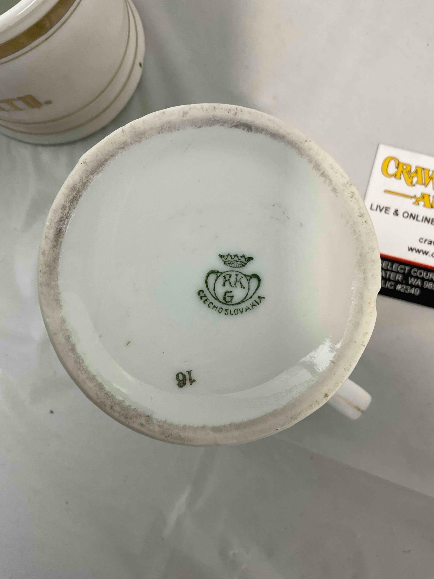 9 pcs Charming Vintage Collection, incl. 6x Ceramic Tom & Jerry Mugs & More! Very Good Cond. - 9