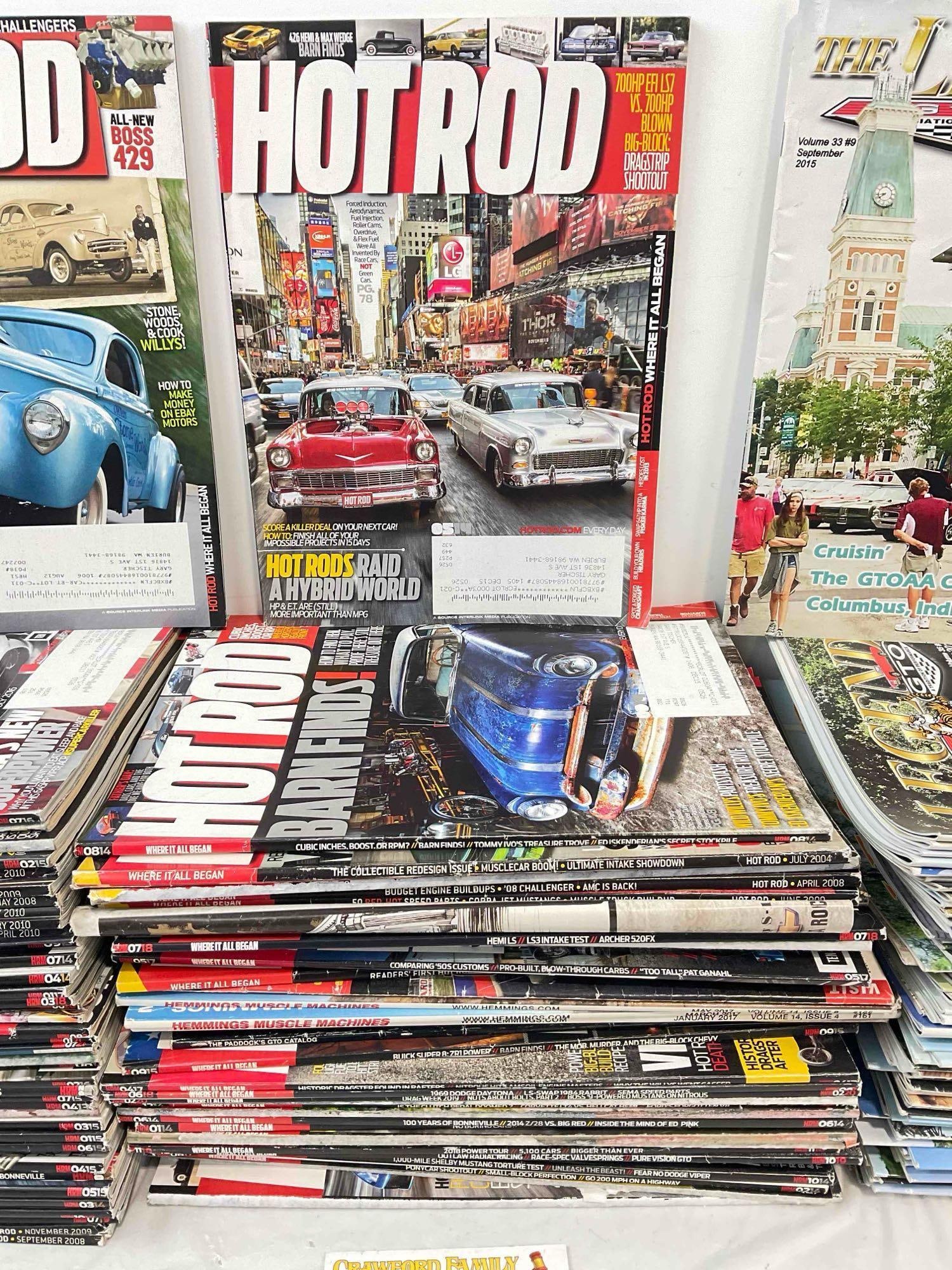 100+ Car Magazine Issues, incl. Hot Rod, Hemmings Muscle Machines & The Legend GTOAA. - 3