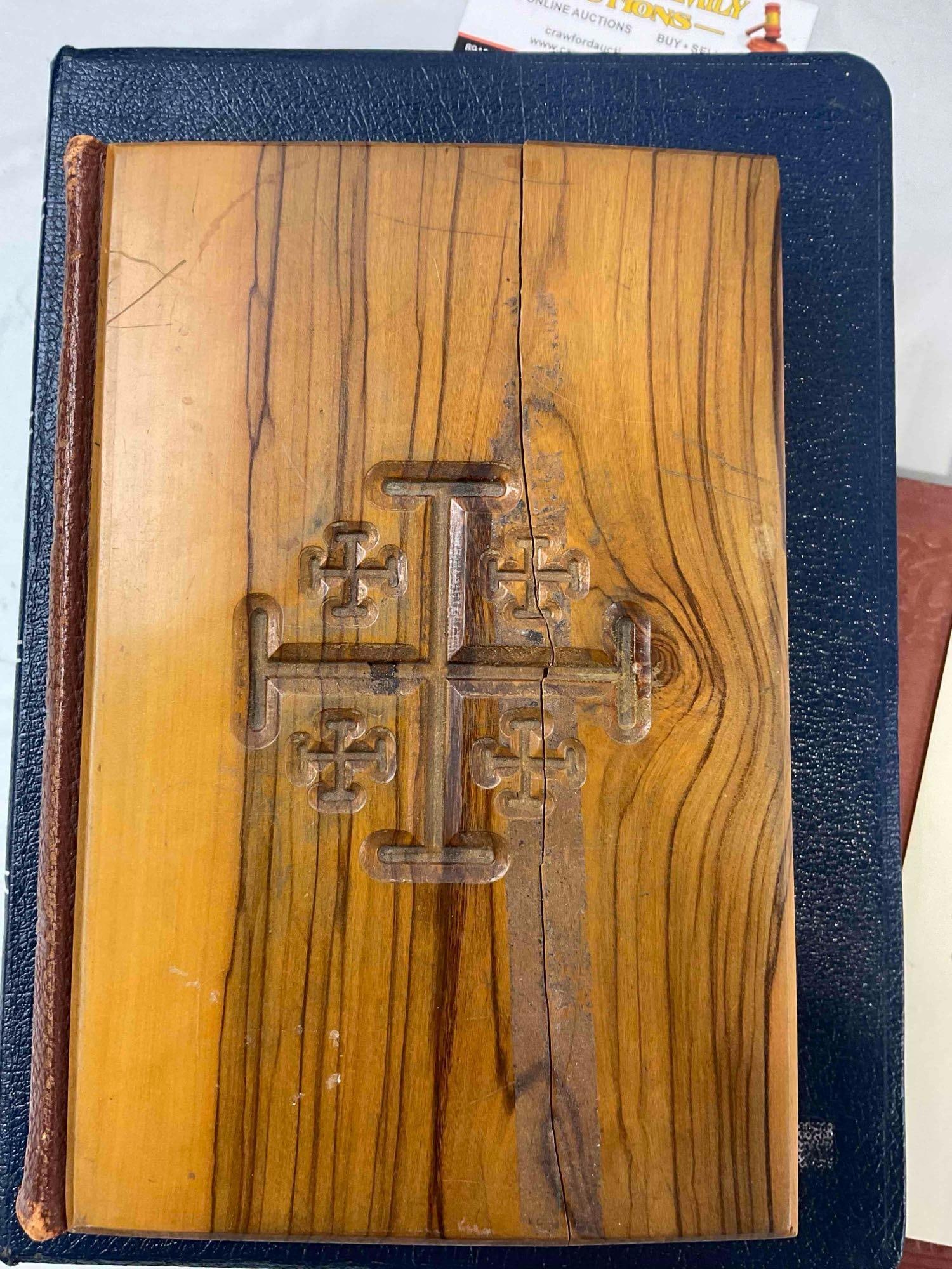 9 pcs Vintage Religious Books, incl. Spirit Filled Life Bible, The Divine Conquest & More! See pi... - 8