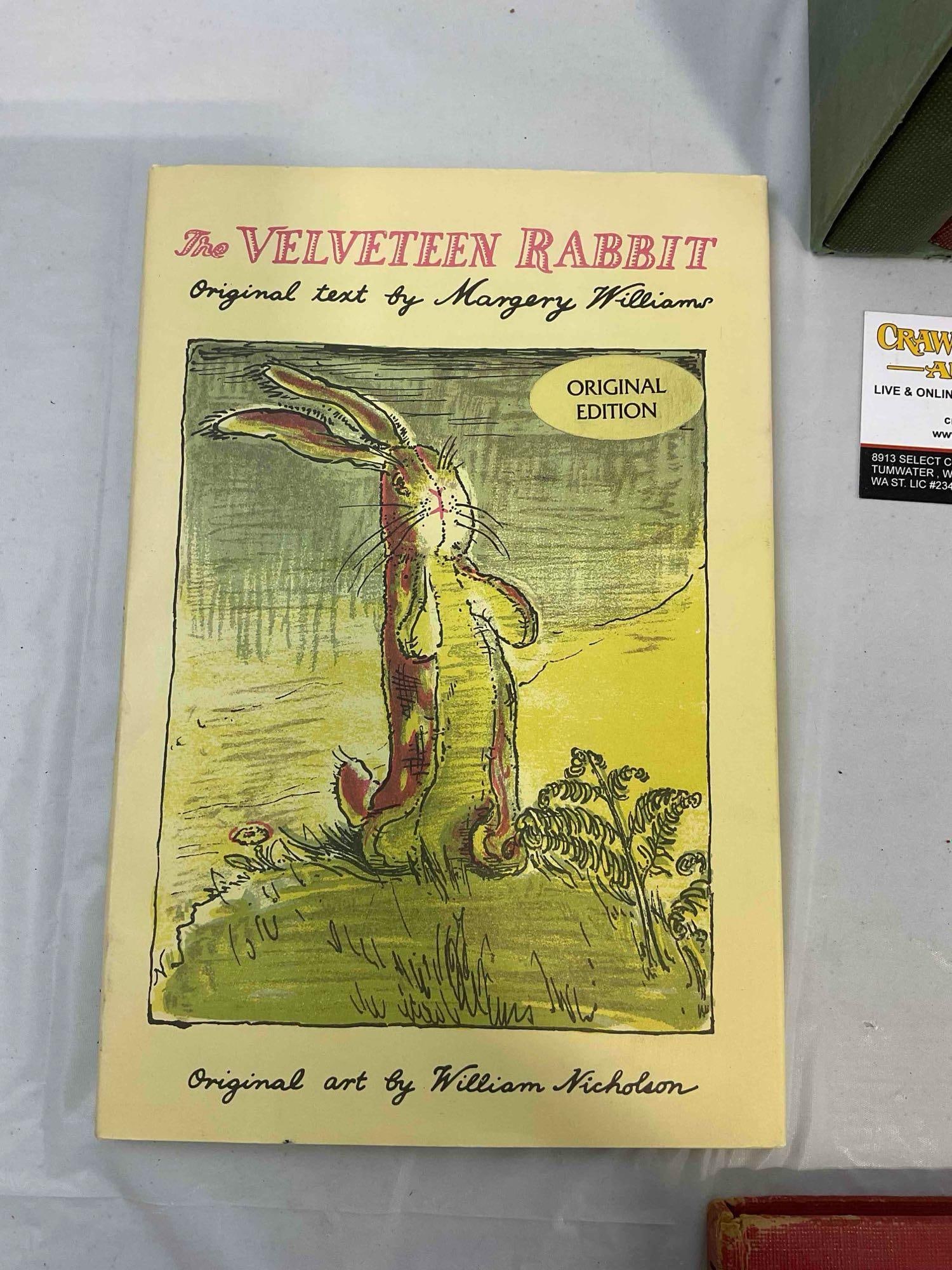 5 pcs Vintage Hardcover Children's Books, incl. "The Little Prince" & "The Velveteen Rabbit." - 4