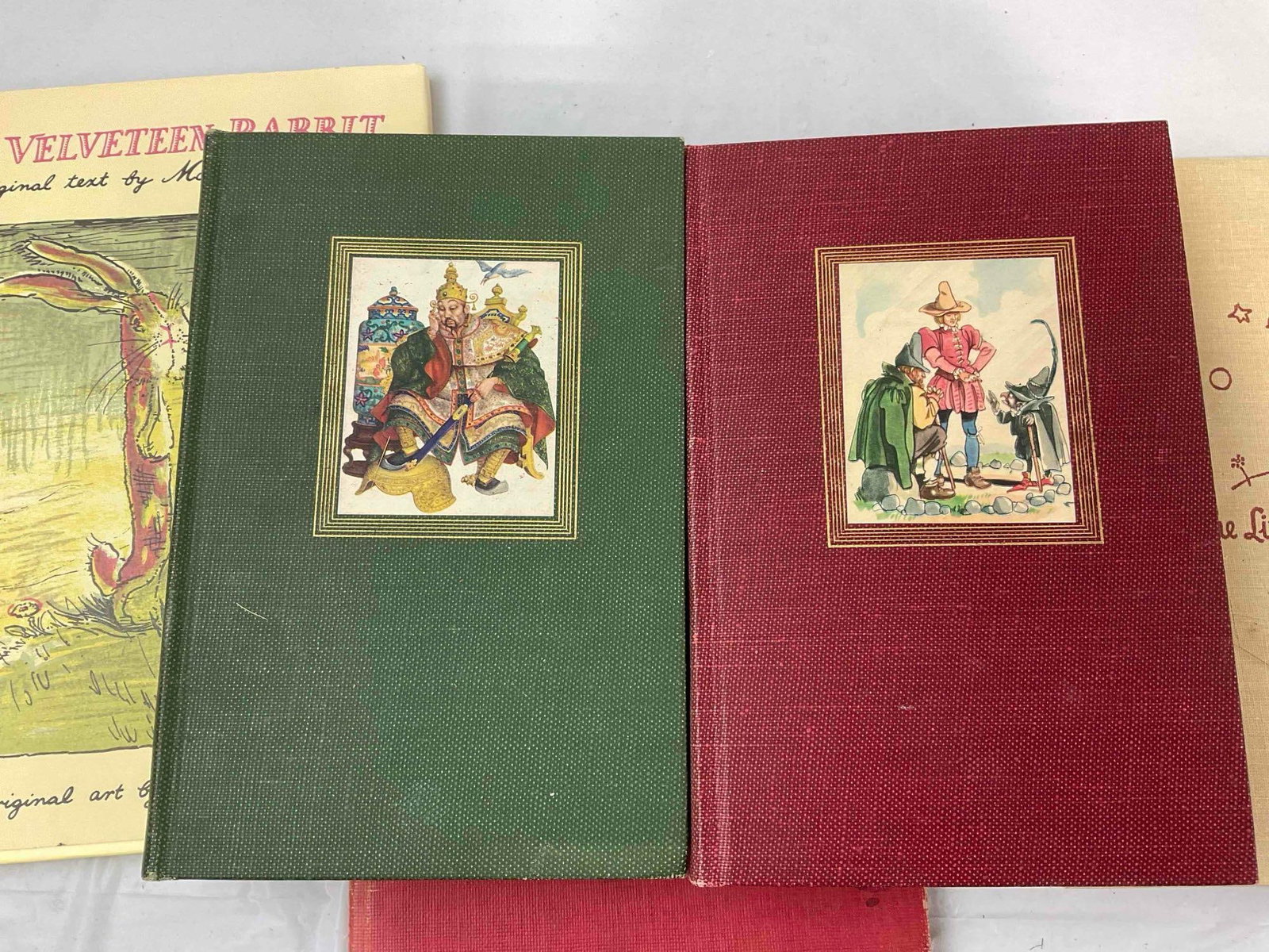 5 pcs Vintage Hardcover Children's Books, incl. "The Little Prince" & "The Velveteen Rabbit." - 9