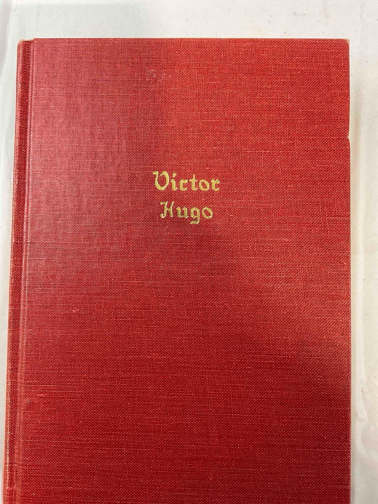 6 pcs Vintage Hardcover Books, incl. Works by Victor Hugo, Edgar Allen Poe & More! See pics. - 4