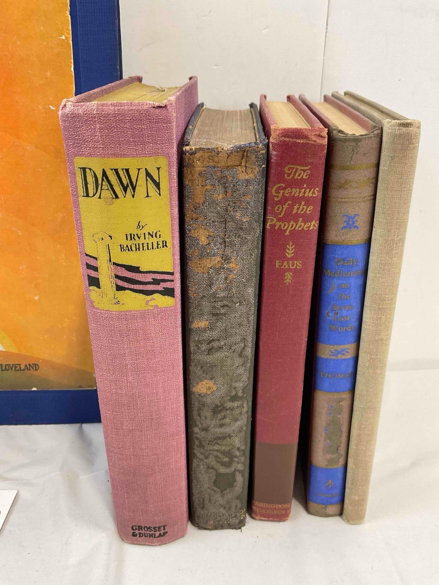 13 pc Vintage Hardcover Religious Books, incl. "The Illustrated Bible Story Book" & More! See pics. - 2