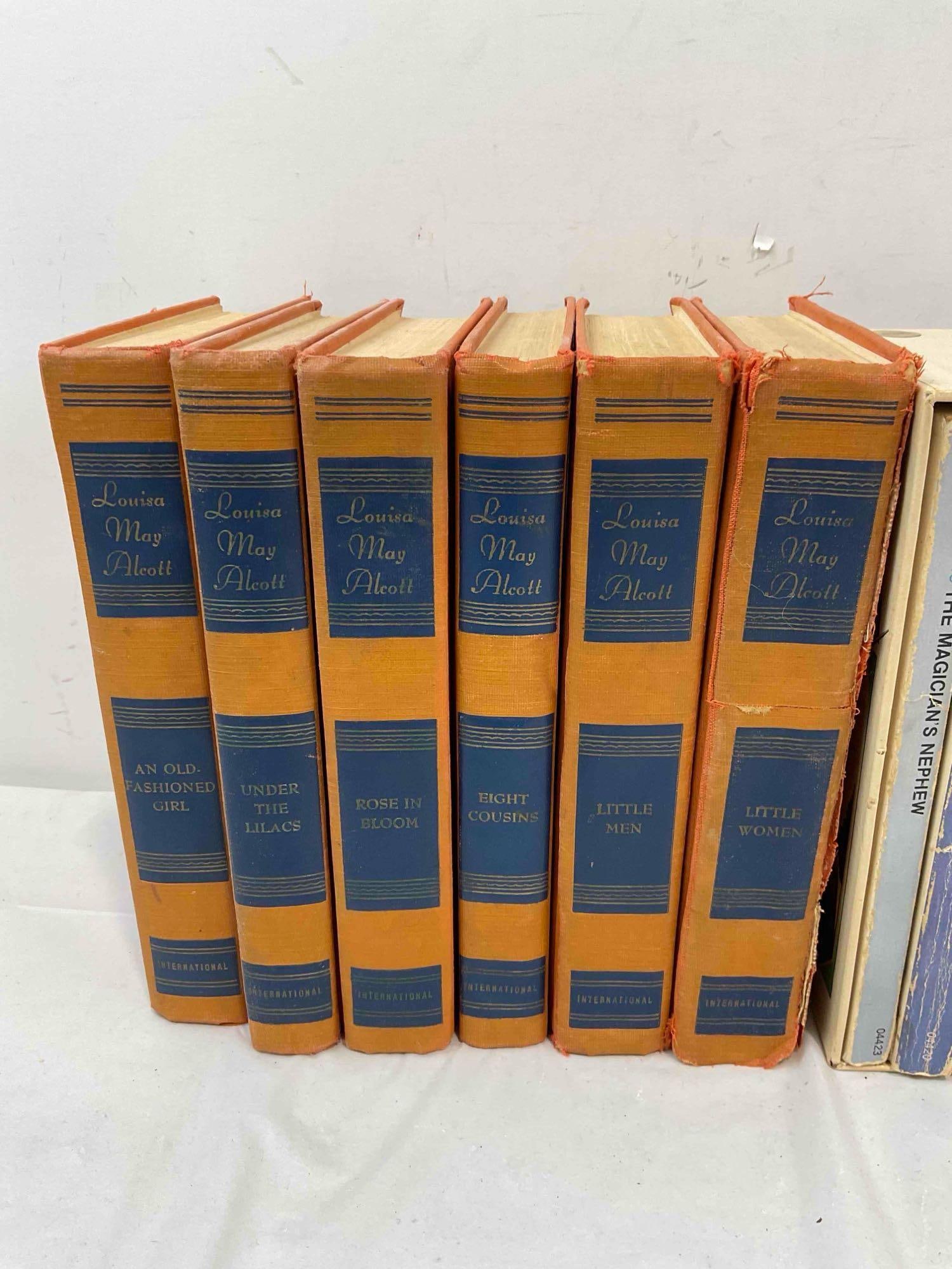 18 pcs Vintage Books, incl. C.S. Lewis, Louisa May Alcott & "Anne of Green Gables." See pics. - 2