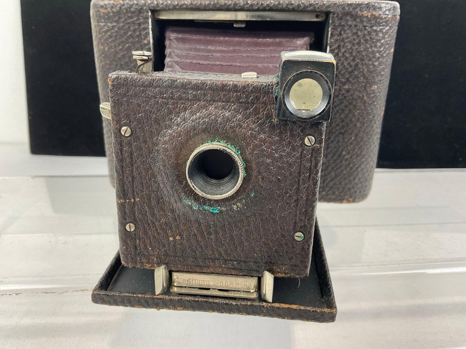Antique Eastman Kodak No. 3A Folding Hawkeye Model 3 & No. Folding Pocket Cameras - 8