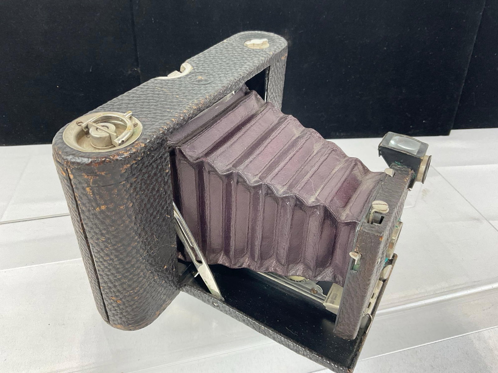 Antique Eastman Kodak No. 3A Folding Hawkeye Model 3 & No. Folding Pocket Cameras - 9