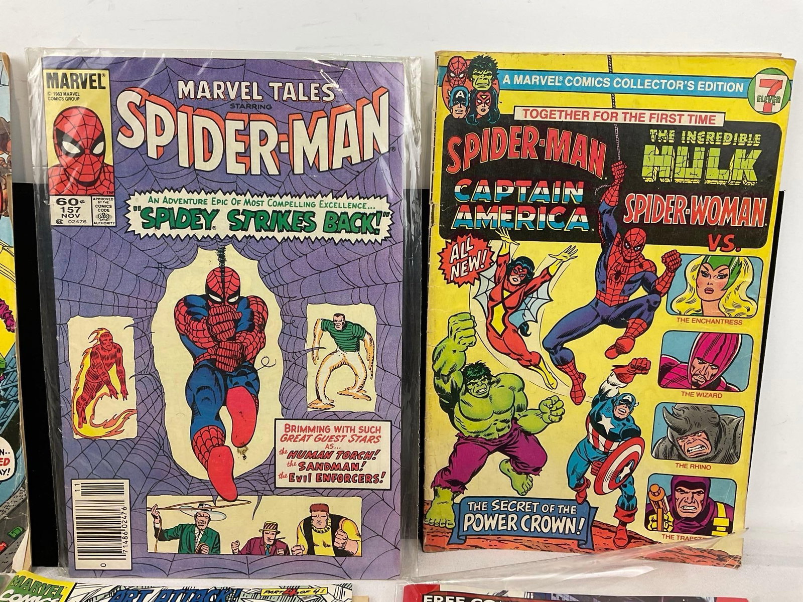 12 Marvel Comics, Spider-Man, Spider-Woman, & Venom, issues in desc - 3