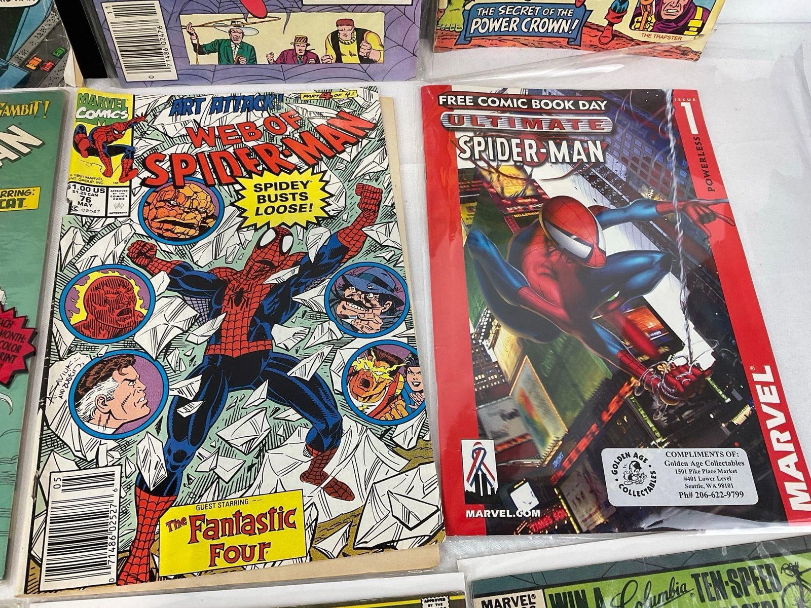 12 Marvel Comics, Spider-Man, Spider-Woman, & Venom, issues in desc - 5