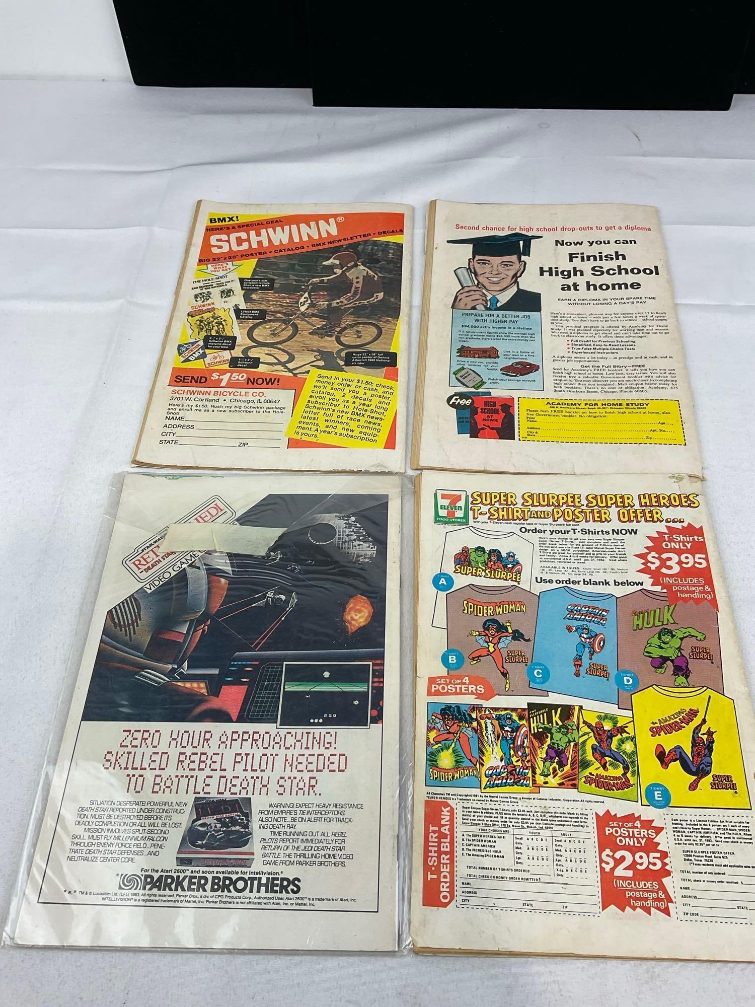 12 Marvel Comics, Spider-Man, Spider-Woman, & Venom, issues in desc - 9