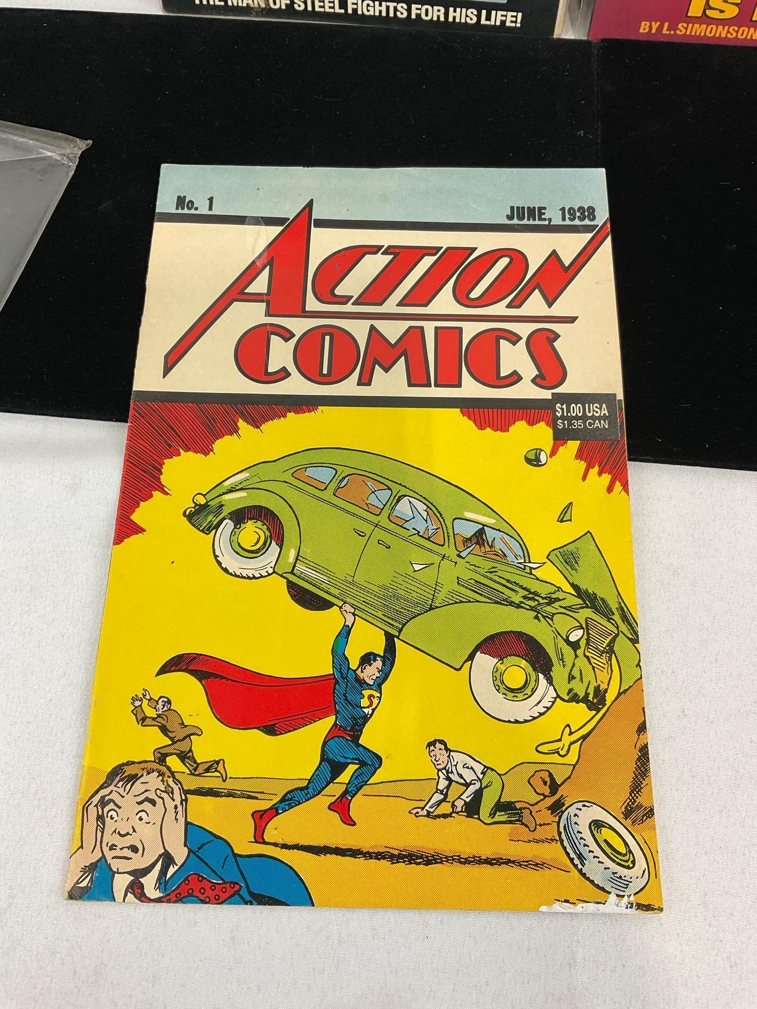 17 DC Comics, Superman in various runs, incl. Funeral For A Friend, The Man of Steel, Adventures of - 12