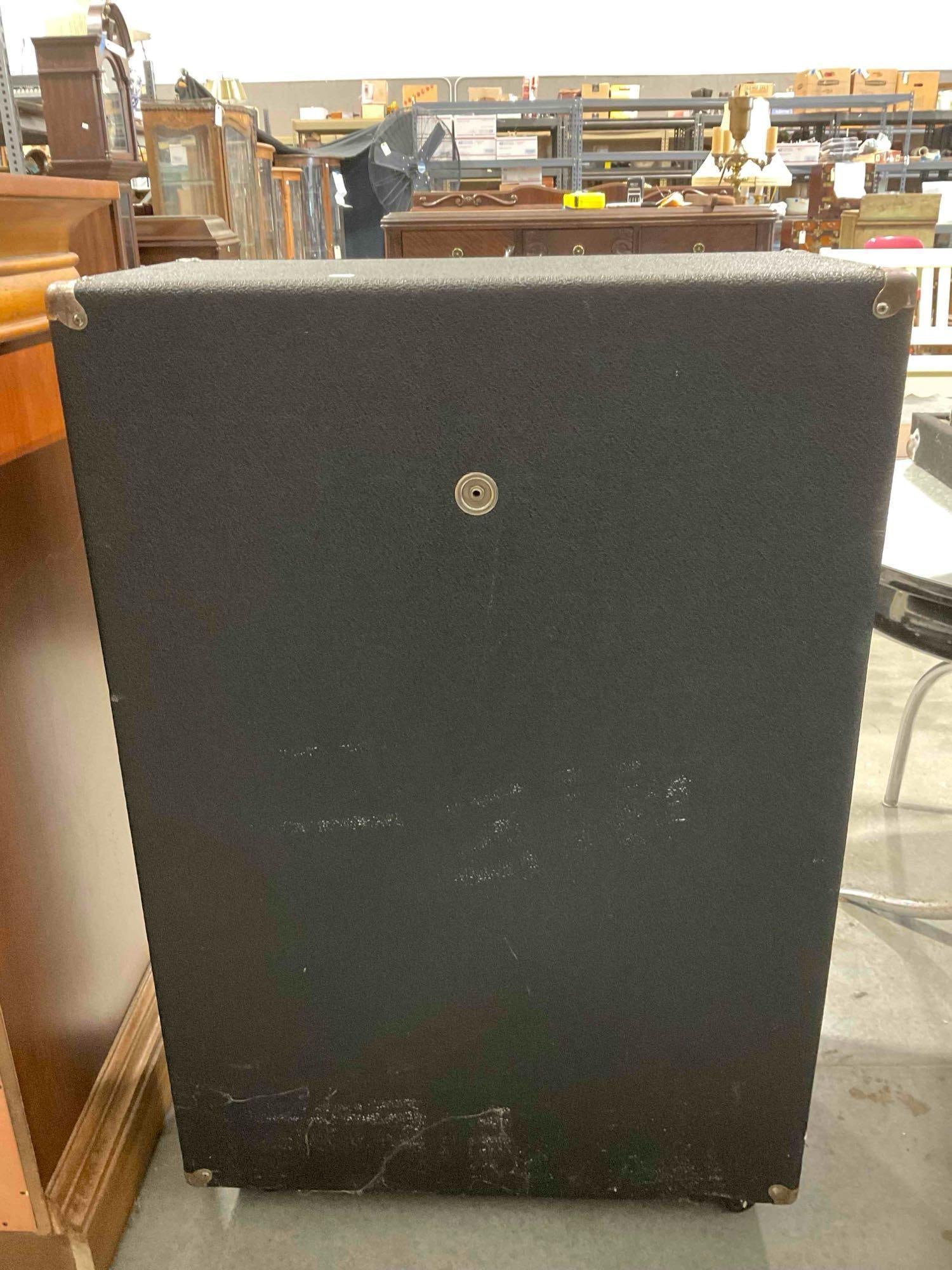 Vintage Peavey Full Stack Speaker Cabinet. Measures 28" x 15" x 43" Tested, Works. See pics. - 4