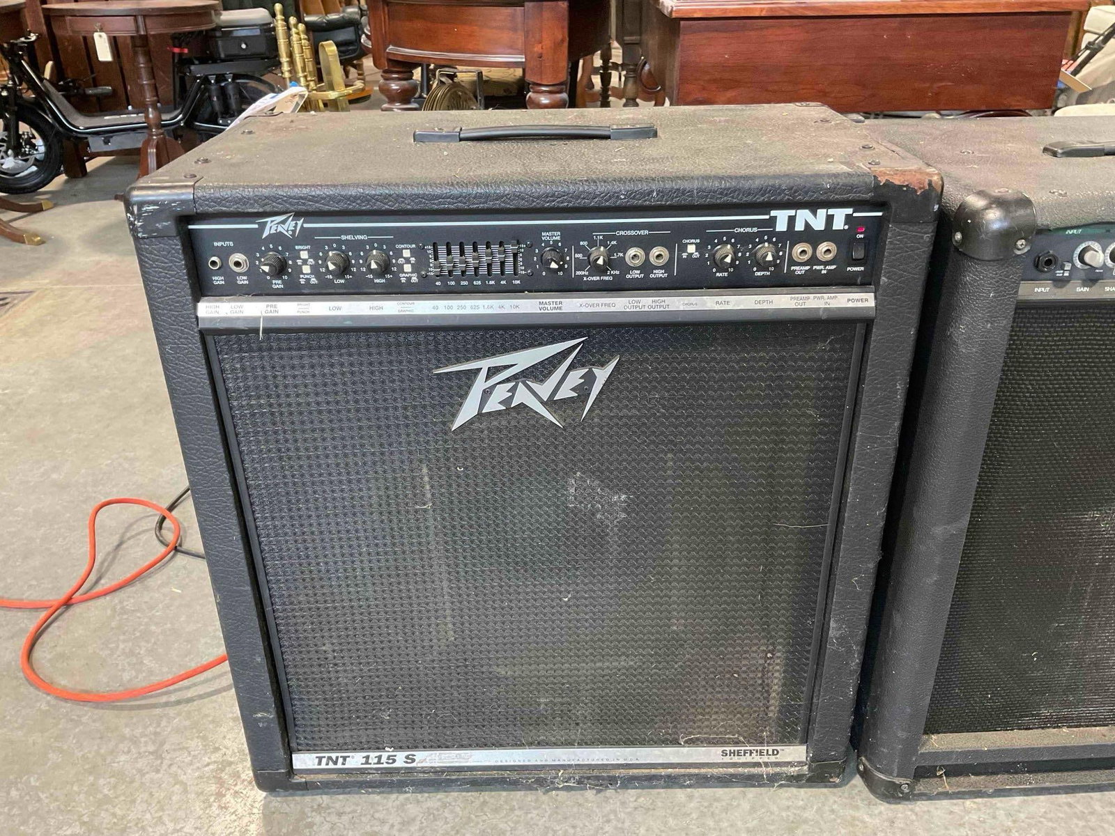 Vintage Peavey TNT 115 S Amplifier. Tested, Works. Fair Condition. See pics. (1 of 6)