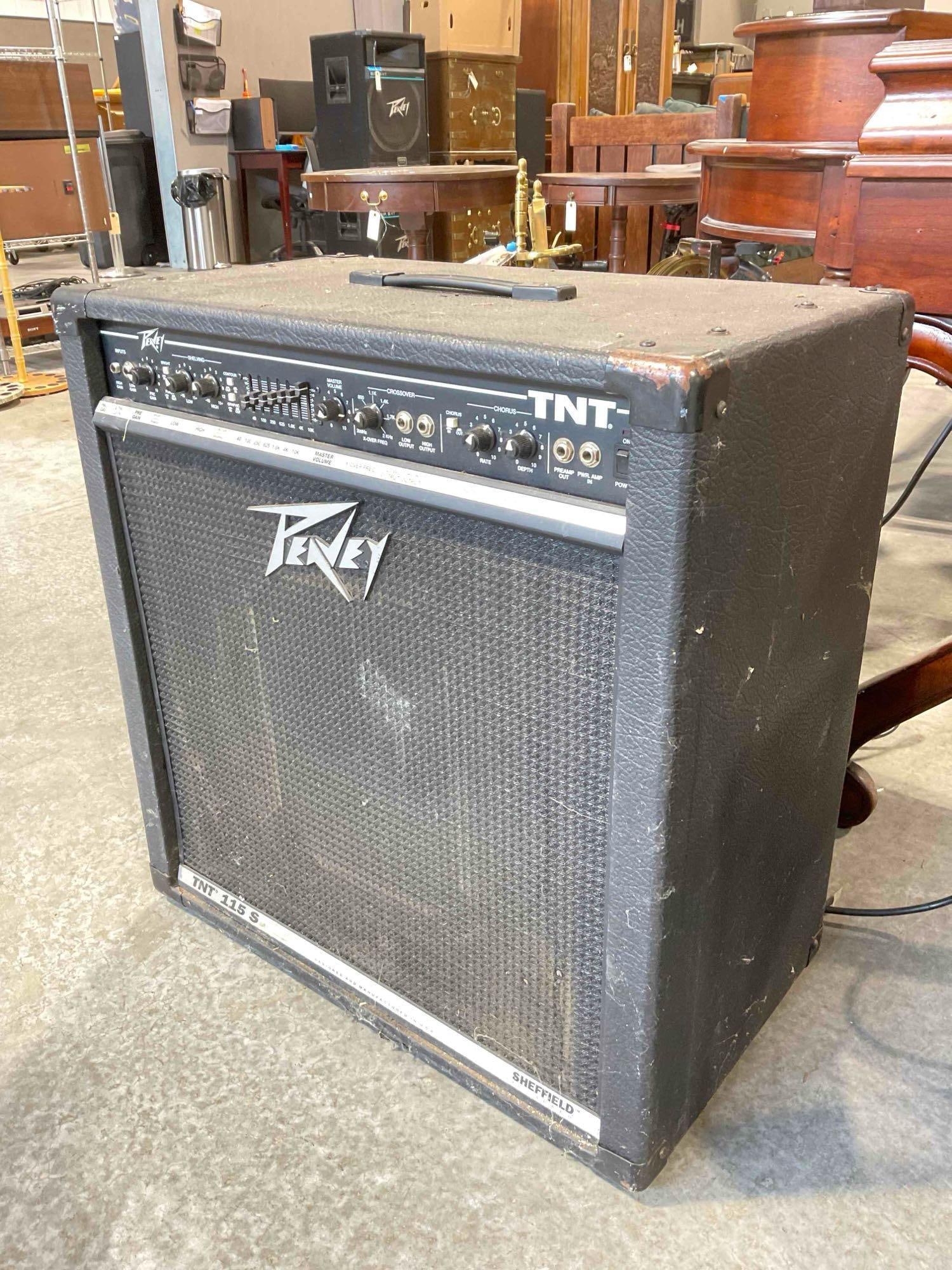 Vintage Peavey TNT 115 S Amplifier. Tested, Works. Fair Condition. See pics. - 2