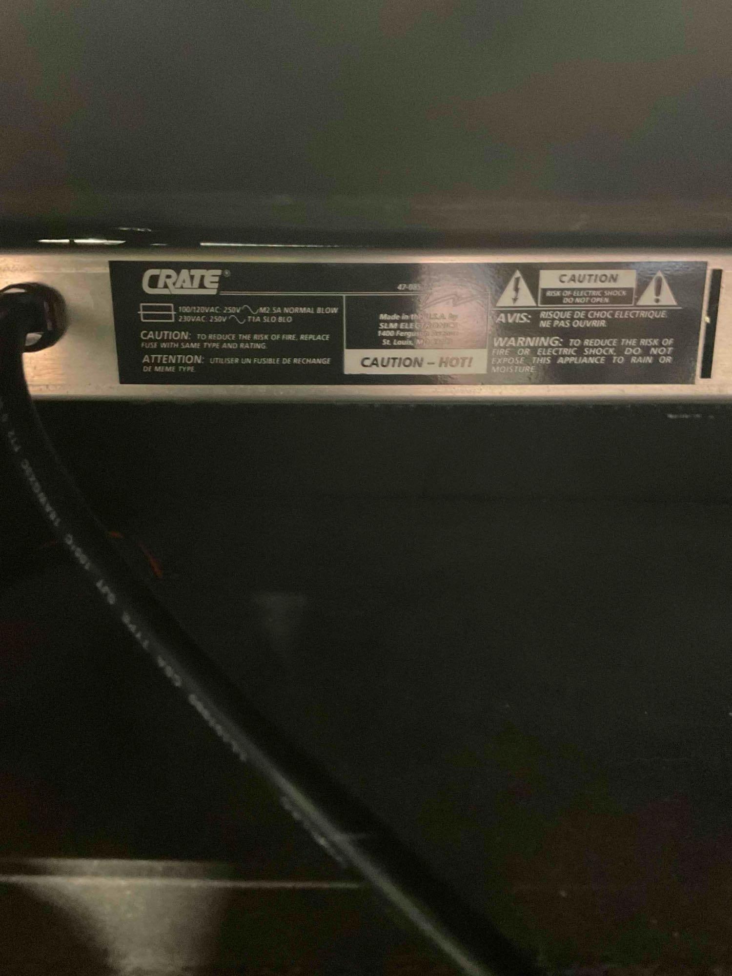 Crate BX-100 Bass Guitar Amplifier. Tested, Works. Fair Condition. See pics. - 6