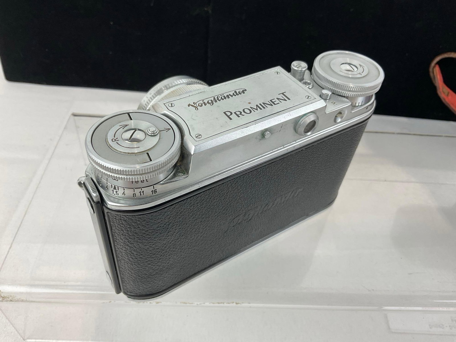 Voigtlander Prominent 35mm Rangefinder Camera w/Voigtlander Nokton 1:1.5/50mm Lens, w/field case - 4