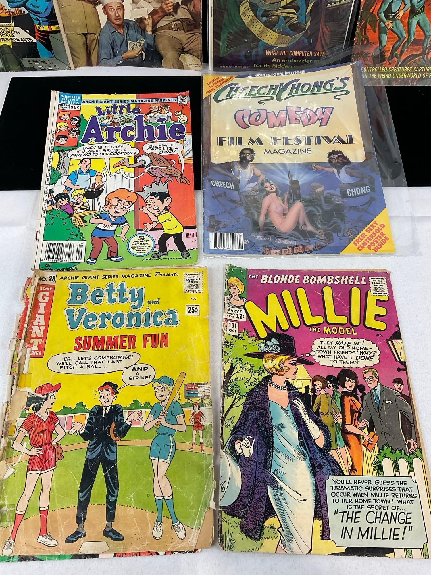 37 Comics, including Boris Karloff Tales of Mystery, lots of Archie Comics, Dennis the Menace & m... - 6