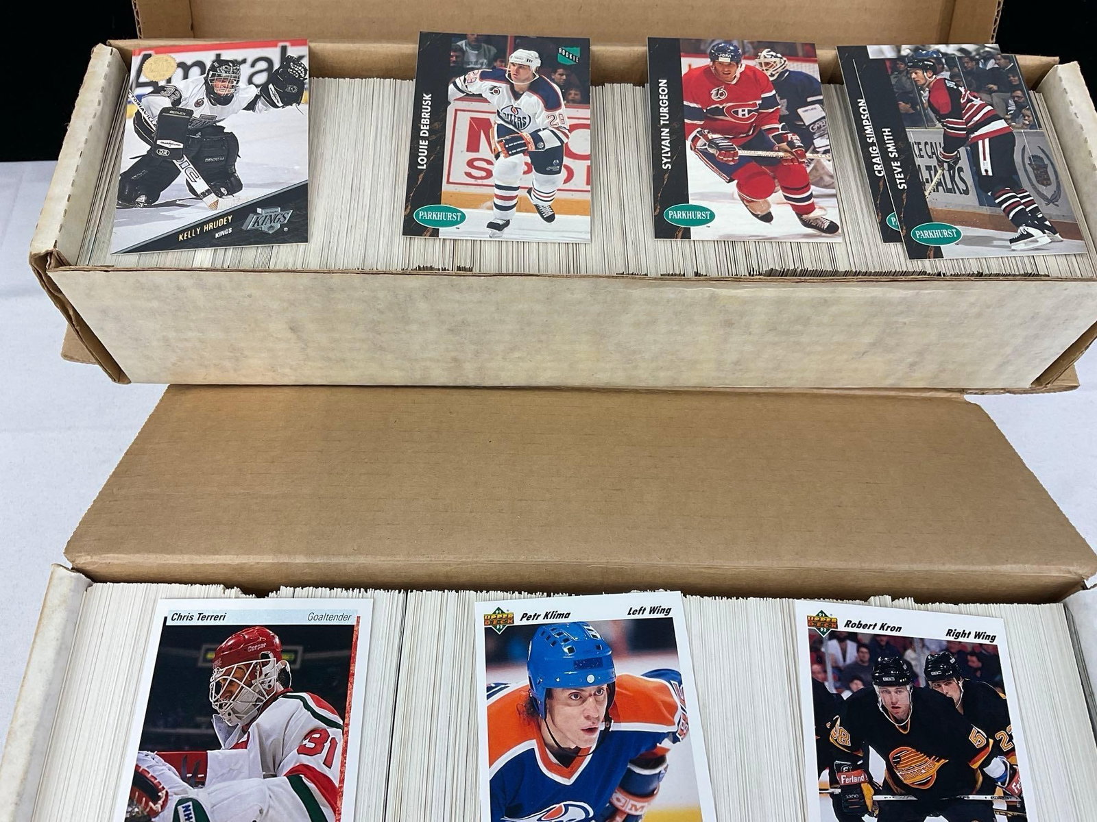 3 Boxes of Hockey Cards, Score 91, Upper Deck, approx 2750+ cards - 3