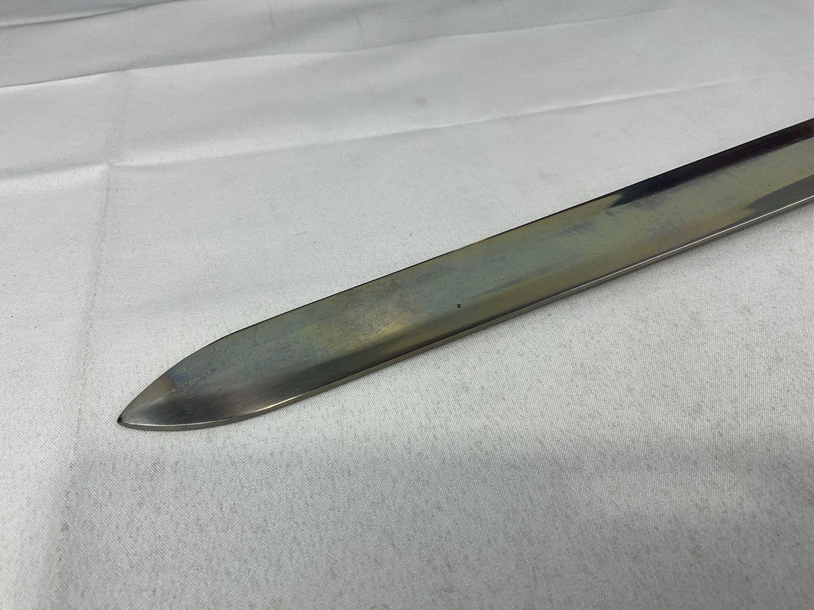 Decorative Fantasy Longsword Replica, marked Robin Hood, Brass & wood Handle49 inches long - 6