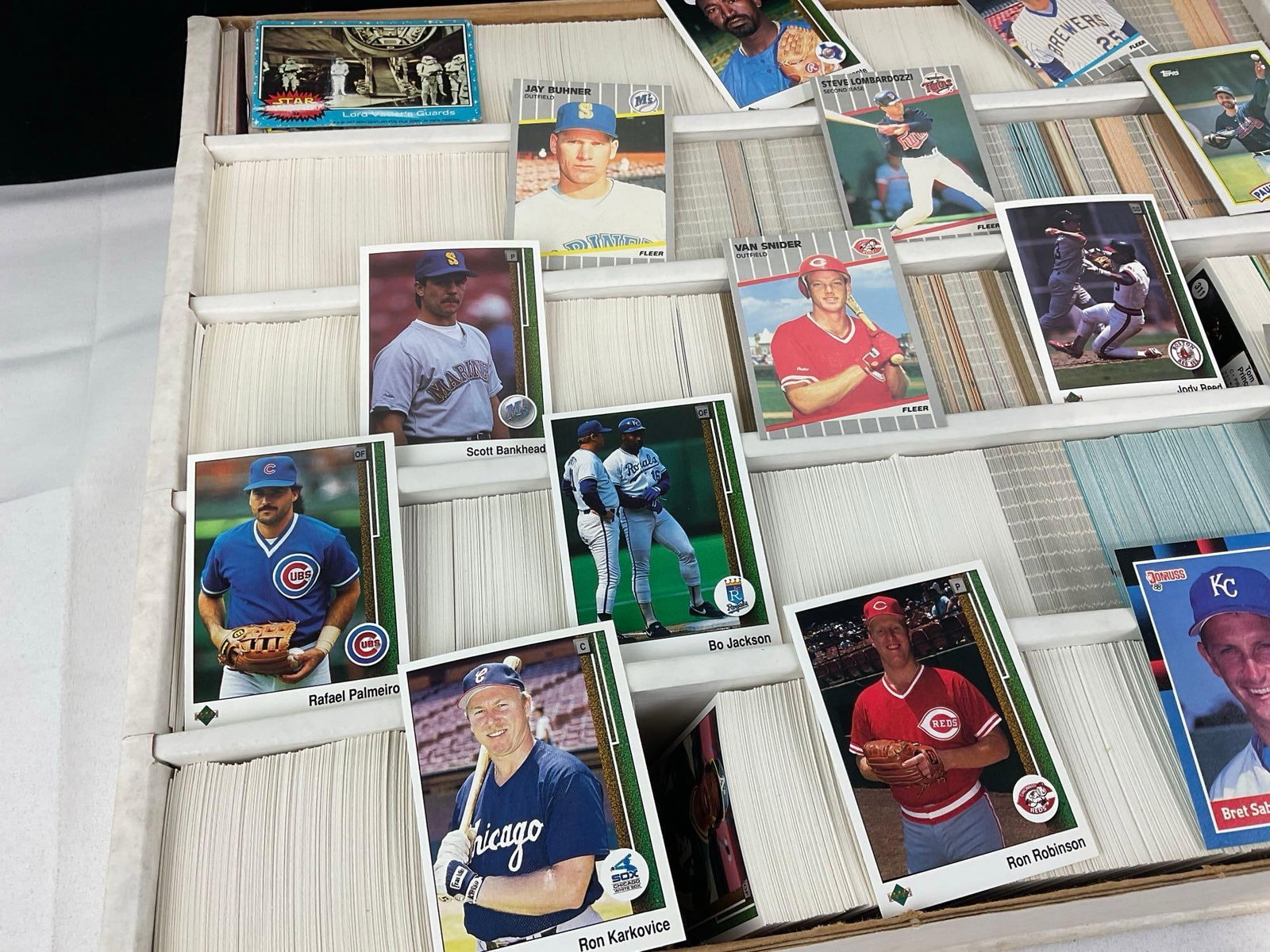 5000+ Box of 90s Sports Cards, Largely Baseball, Donruss, Fleer, Upper Deck, & more - 3