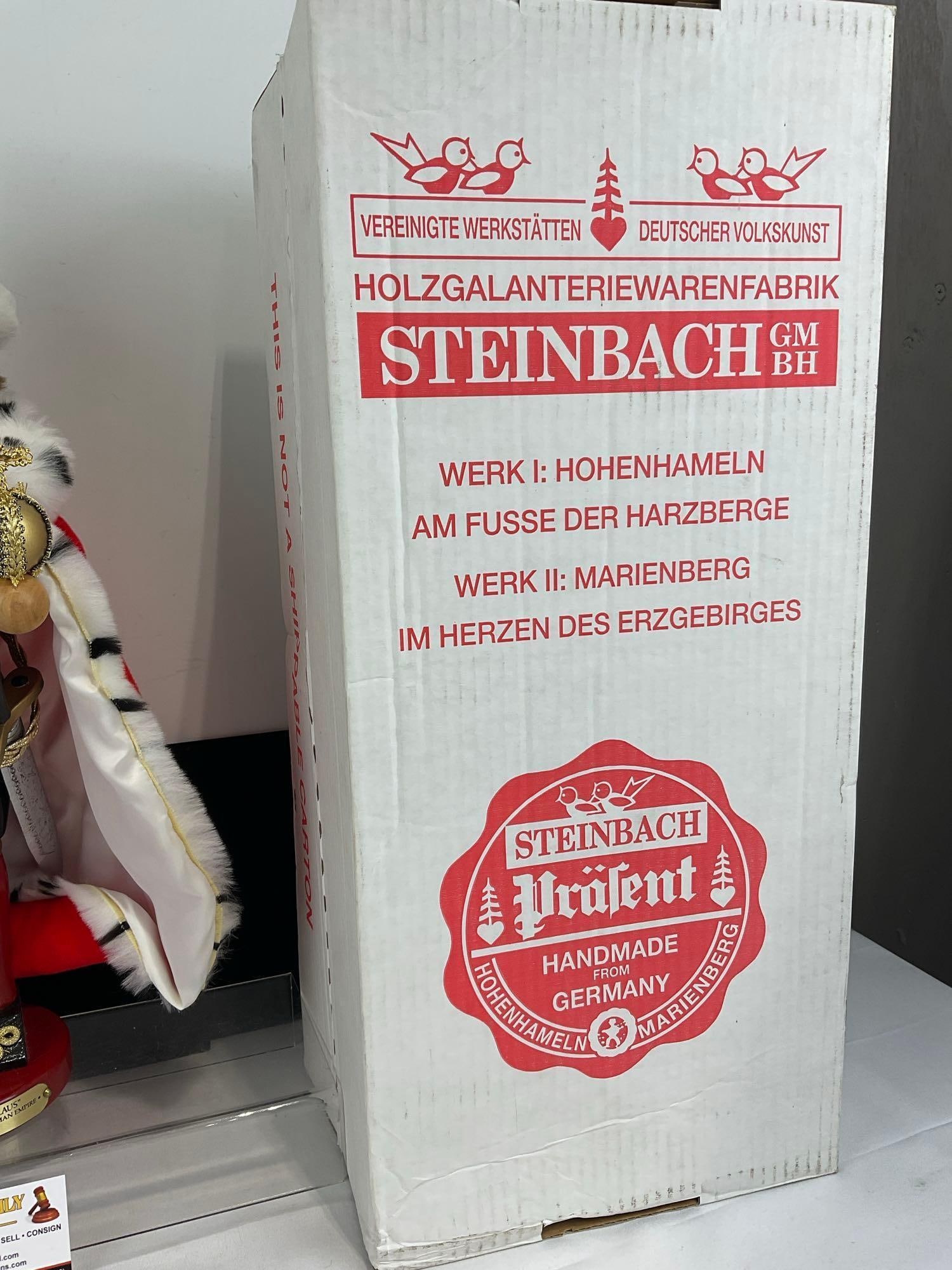 Steinbach Nutcracker Figure Good King Wenceslaus, 1378-1419, King of Germany & HRE in original box - 2