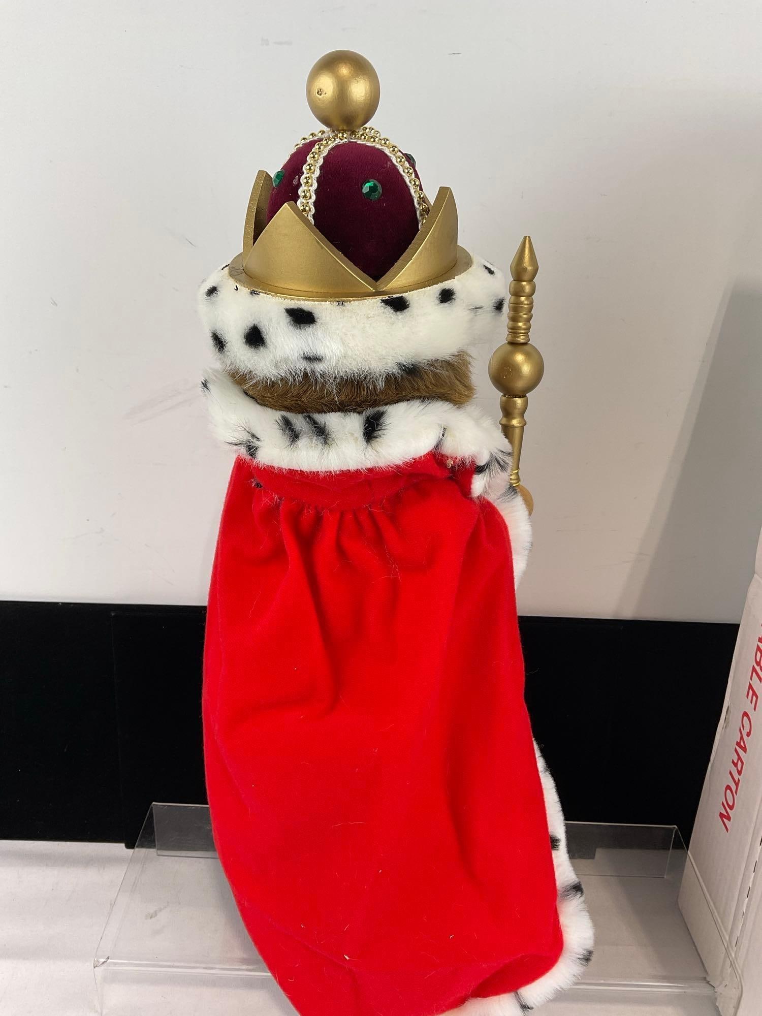 Steinbach Nutcracker Figure Good King Wenceslaus, 1378-1419, King of Germany & HRE in original box - 4