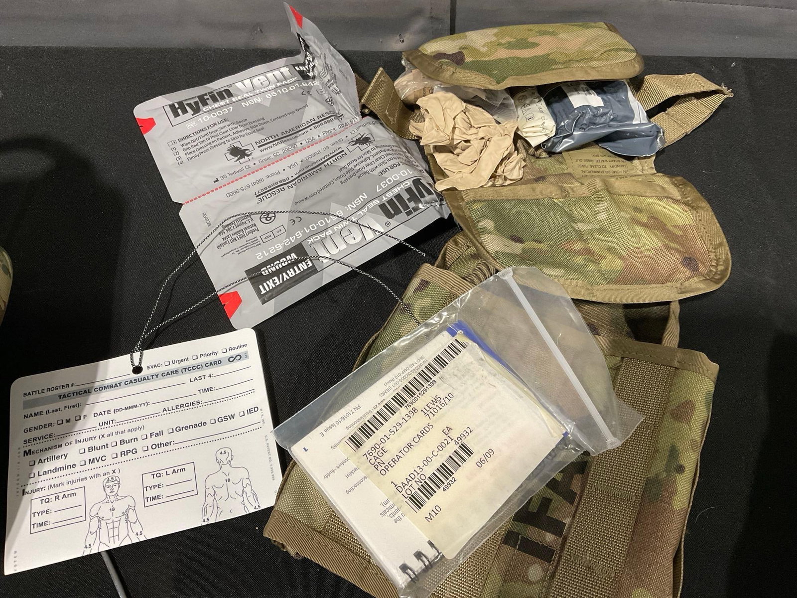 3 US Army Medical Kits, Rhino Rescue Kit, & 2x US Individual First Aid Kits, w/Tourniquets, & more - 4