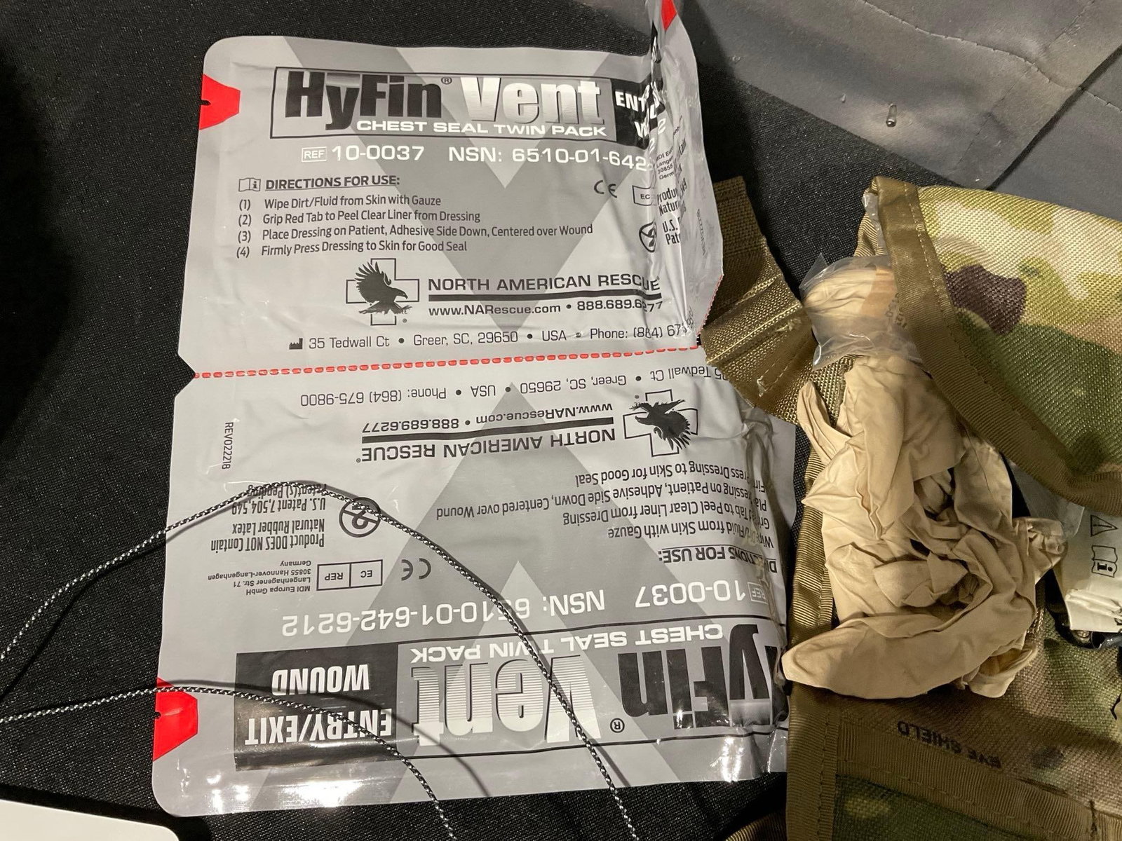 3 US Army Medical Kits, Rhino Rescue Kit, & 2x US Individual First Aid Kits, w/Tourniquets, & more - 5