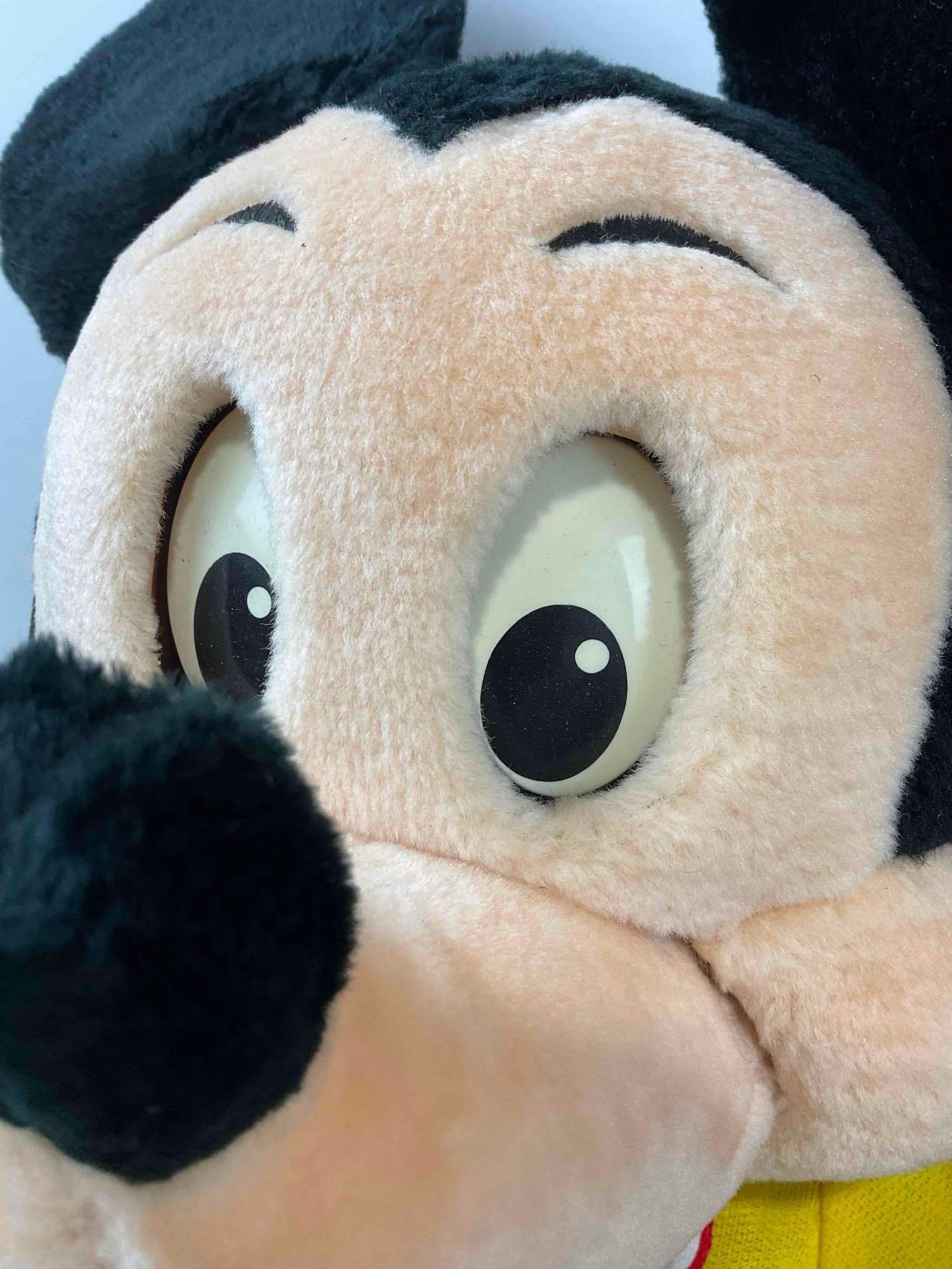 3 pcs Vintage Mickey Mouse Toys, incl. 2x Talking Mickey Mouse Dolls w/ Cassettes. See pics. - 5