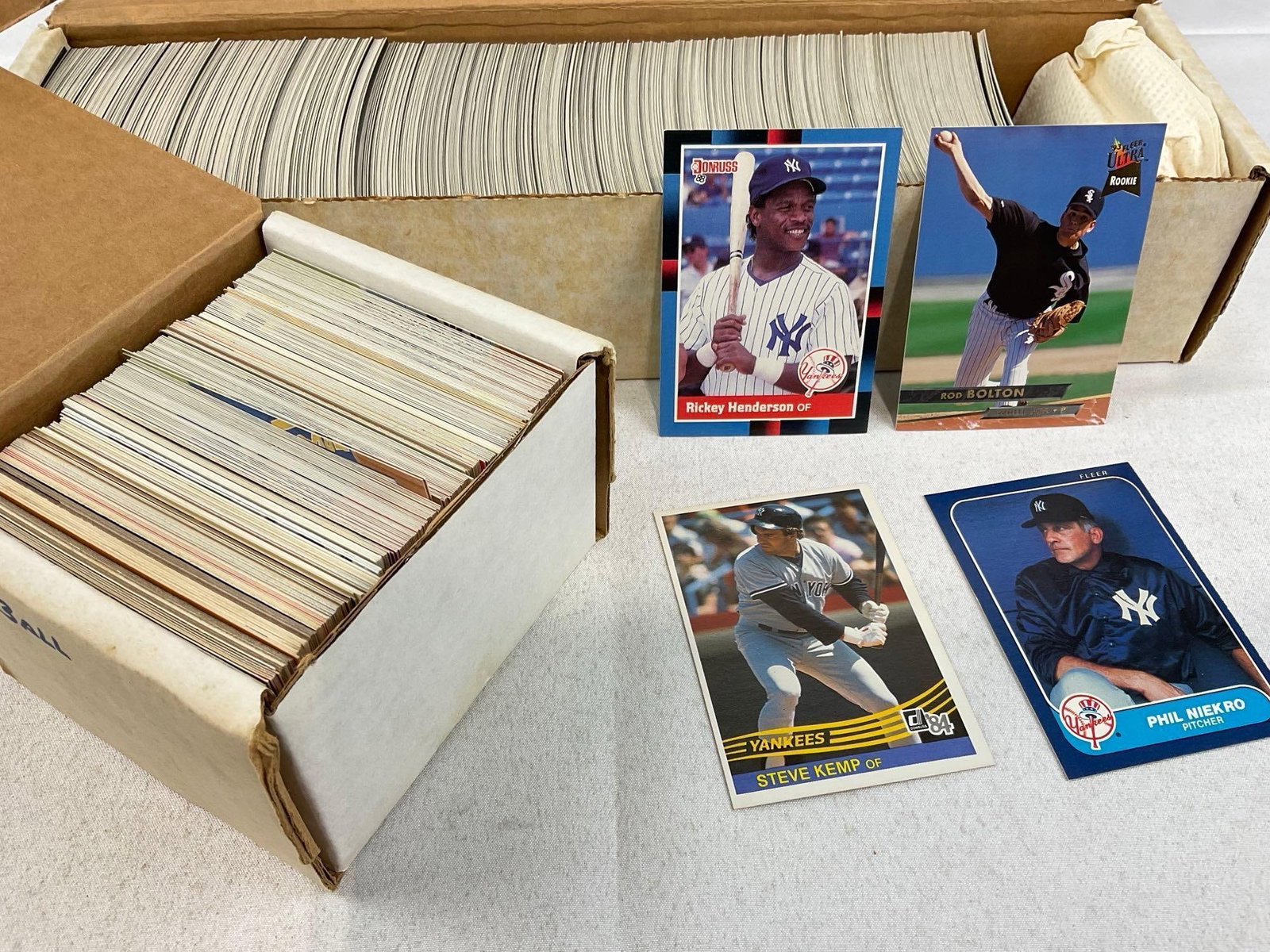 4 Boxes of Sports Cards, 2750+ cards, Action Packed, Topps, & more, Baseball & Football - 3