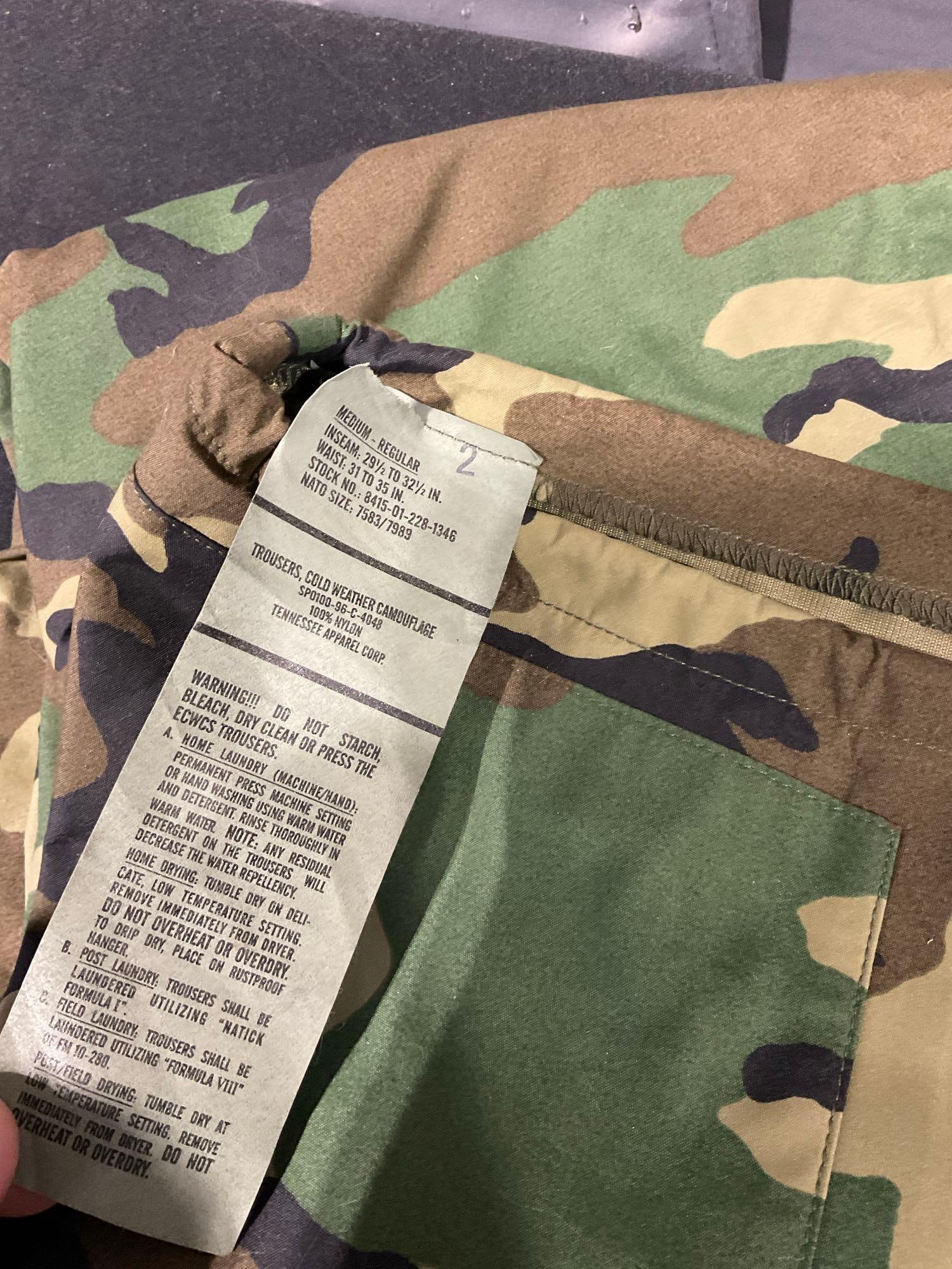 2x Cold Weather Parkas, Small US Army Gas Mask, variety of hats, Wet Weather Size L Trouser - 14