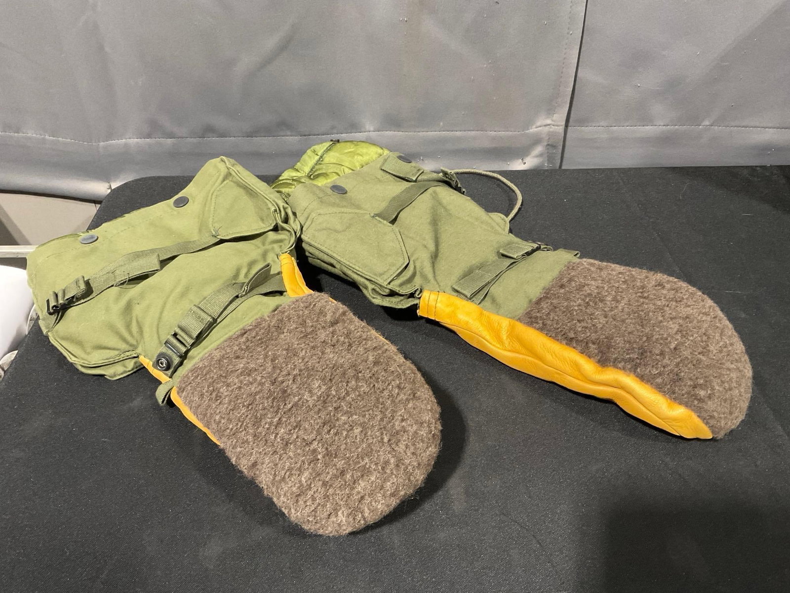 Woodland Camo NFR Overgarment Pants, Arctic Mittens M-1949, Patrol Pack - 6