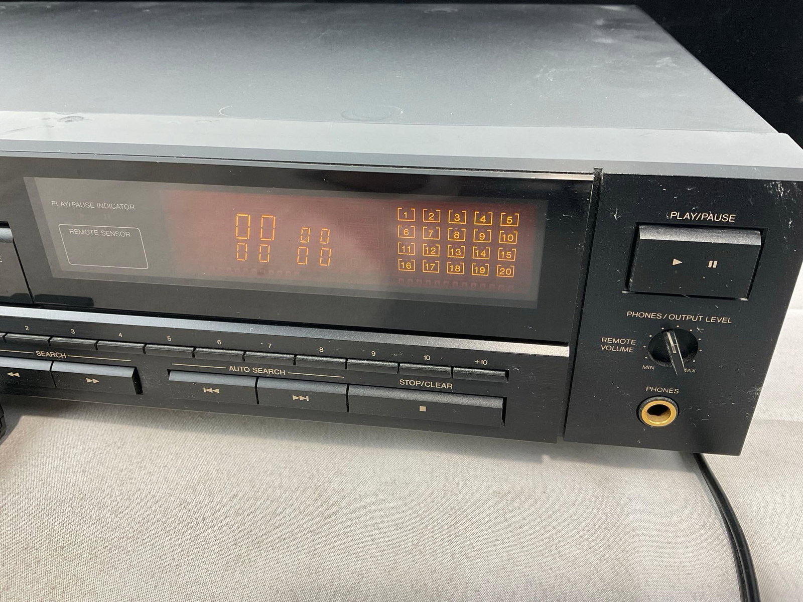 JVC XL-Z411 Compact Disc Player w/ Remote, tested & working - 3