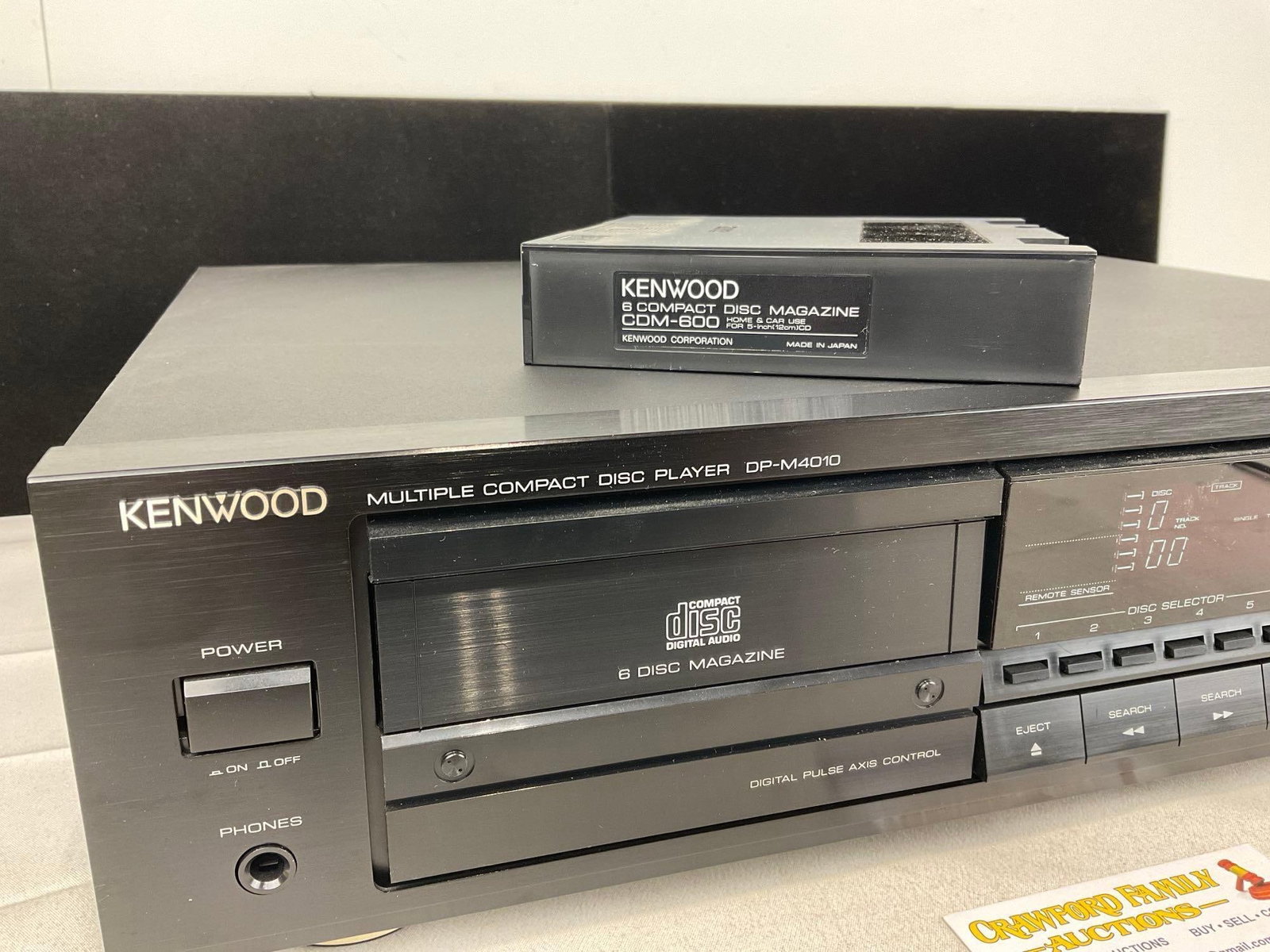 Kenwood Multiple Compact Disc Player Dp-M4010 w/CDM-600 - 2