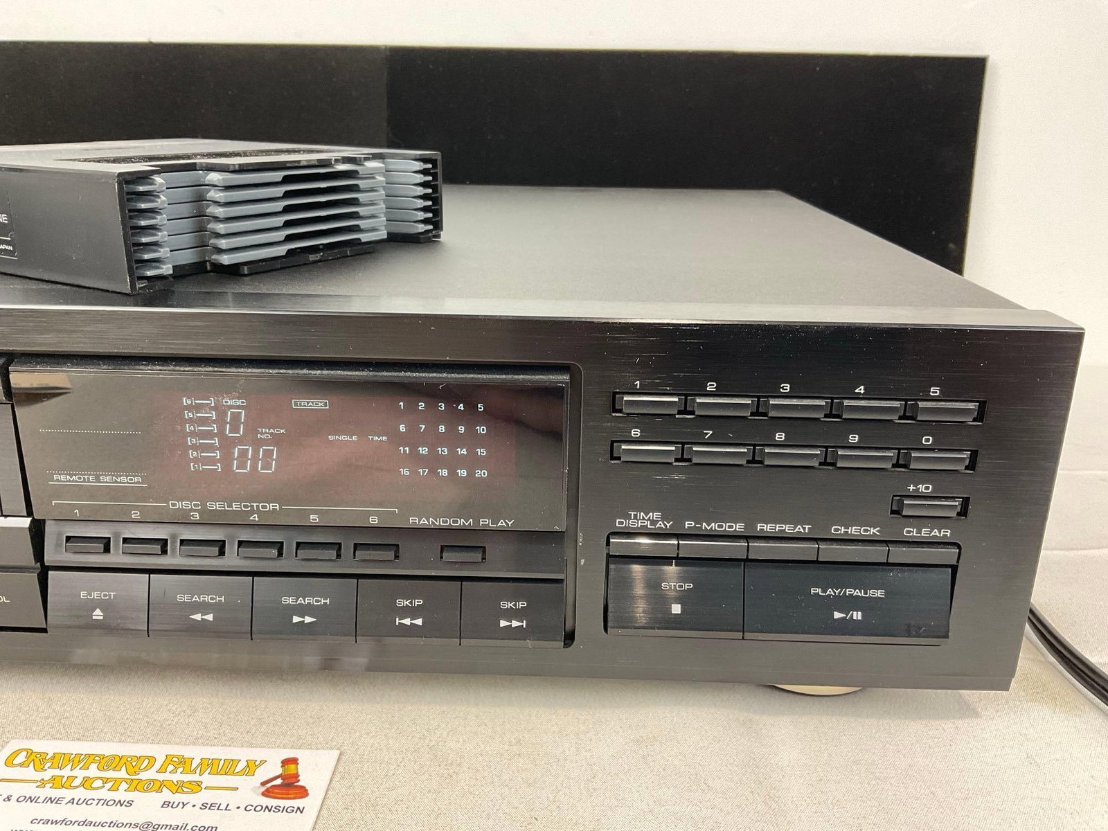 Kenwood Multiple Compact Disc Player Dp-M4010 w/CDM-600 - 3