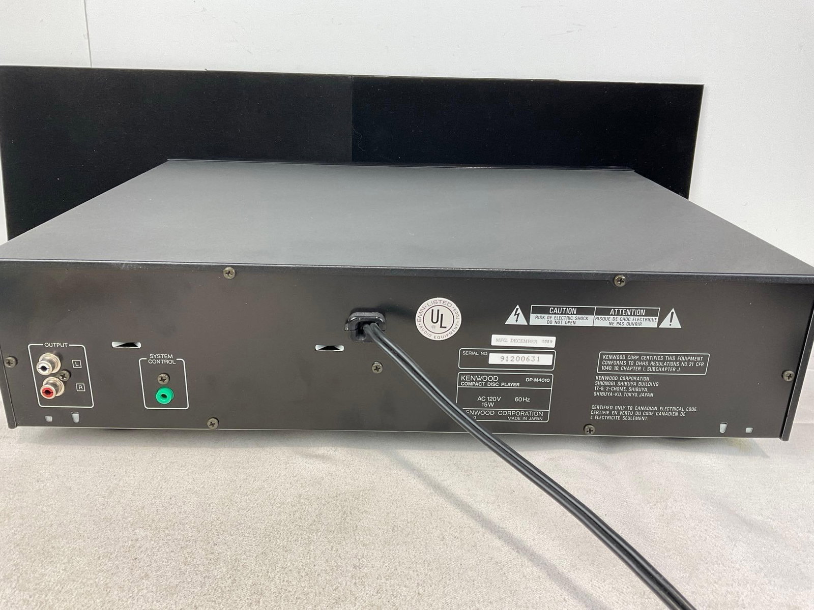 Kenwood Multiple Compact Disc Player Dp-M4010 w/CDM-600 - 4