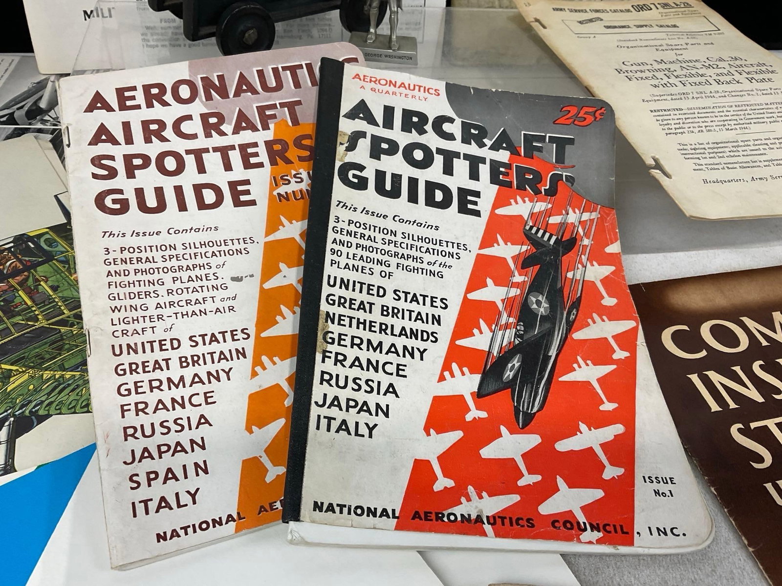 Insignia Stamp Books, Aircraft Spotters Guide, 3d cut out diagrams, collectors pamplets & Marine... - 2