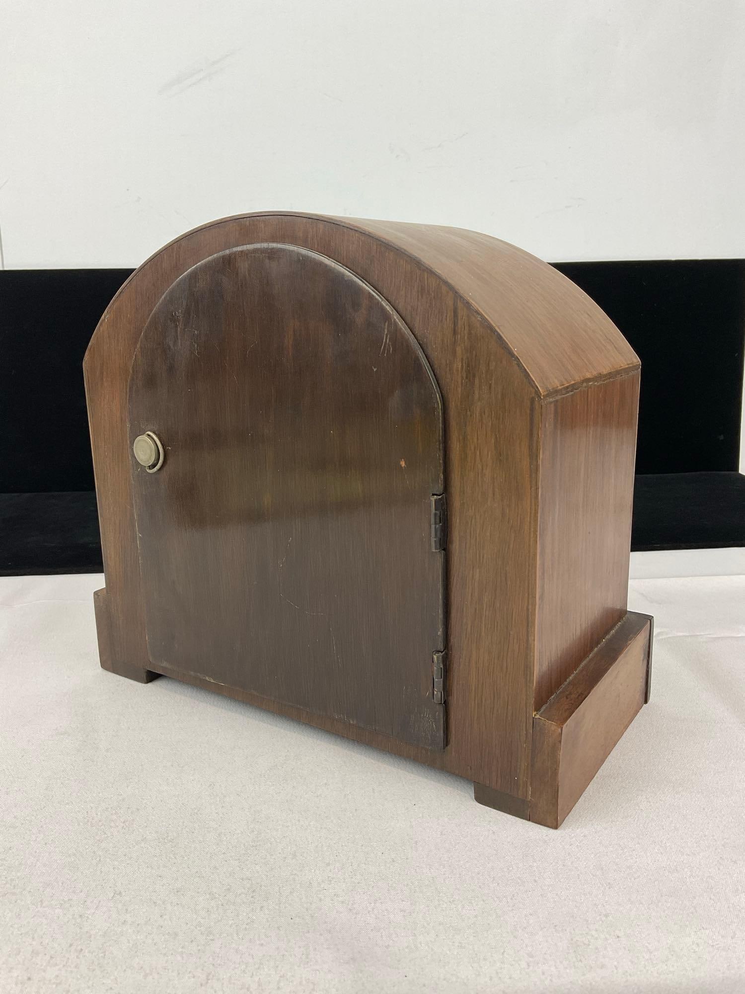 Early 20th Century English James Walker Mantel Clock, Time Strike, 10h x 10w x 6d inches - 4