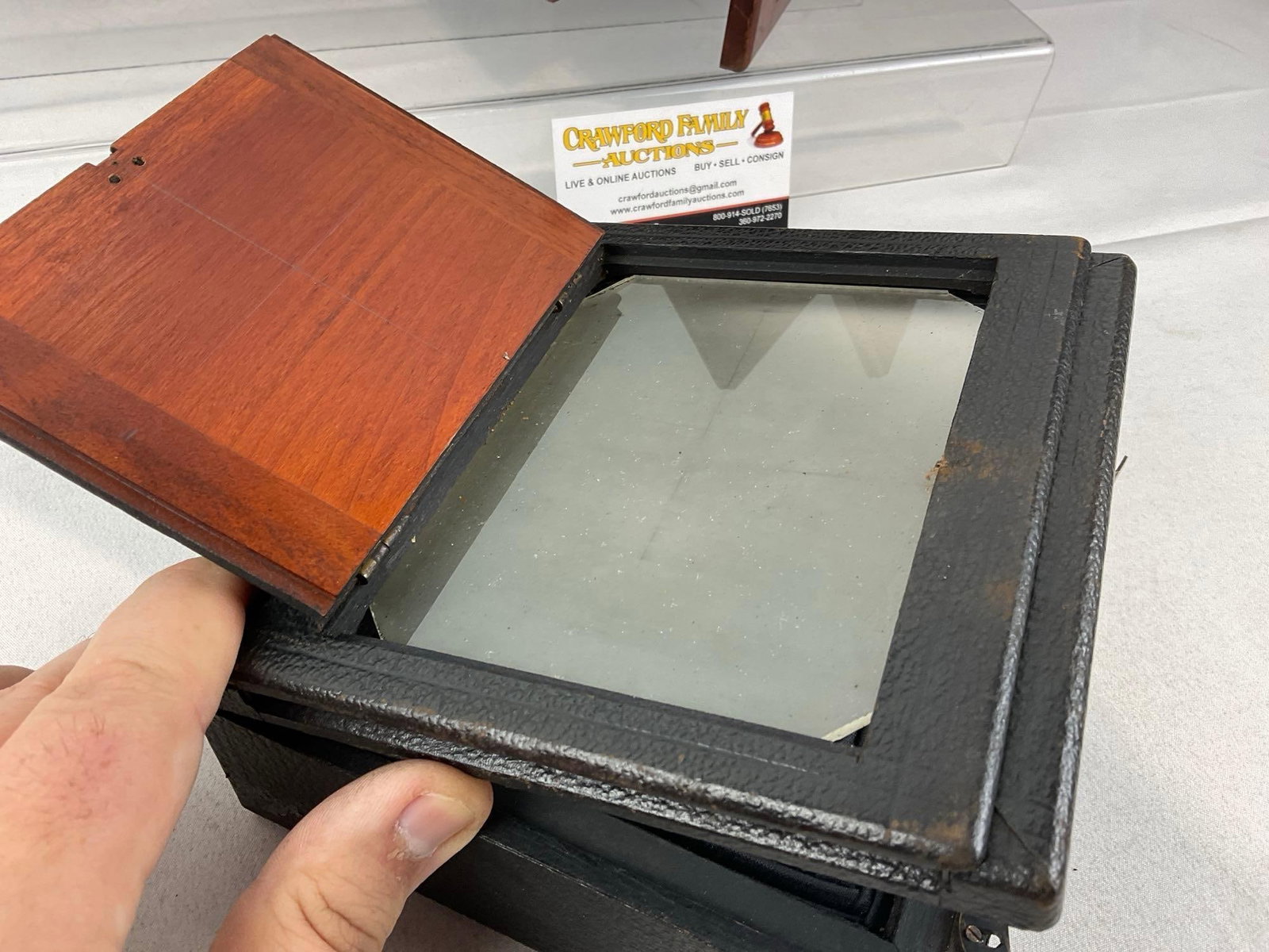 Antique Turn of the Century Rochester Optical Company Kodak Pony Premo no.2 Folding plate Camera - 5