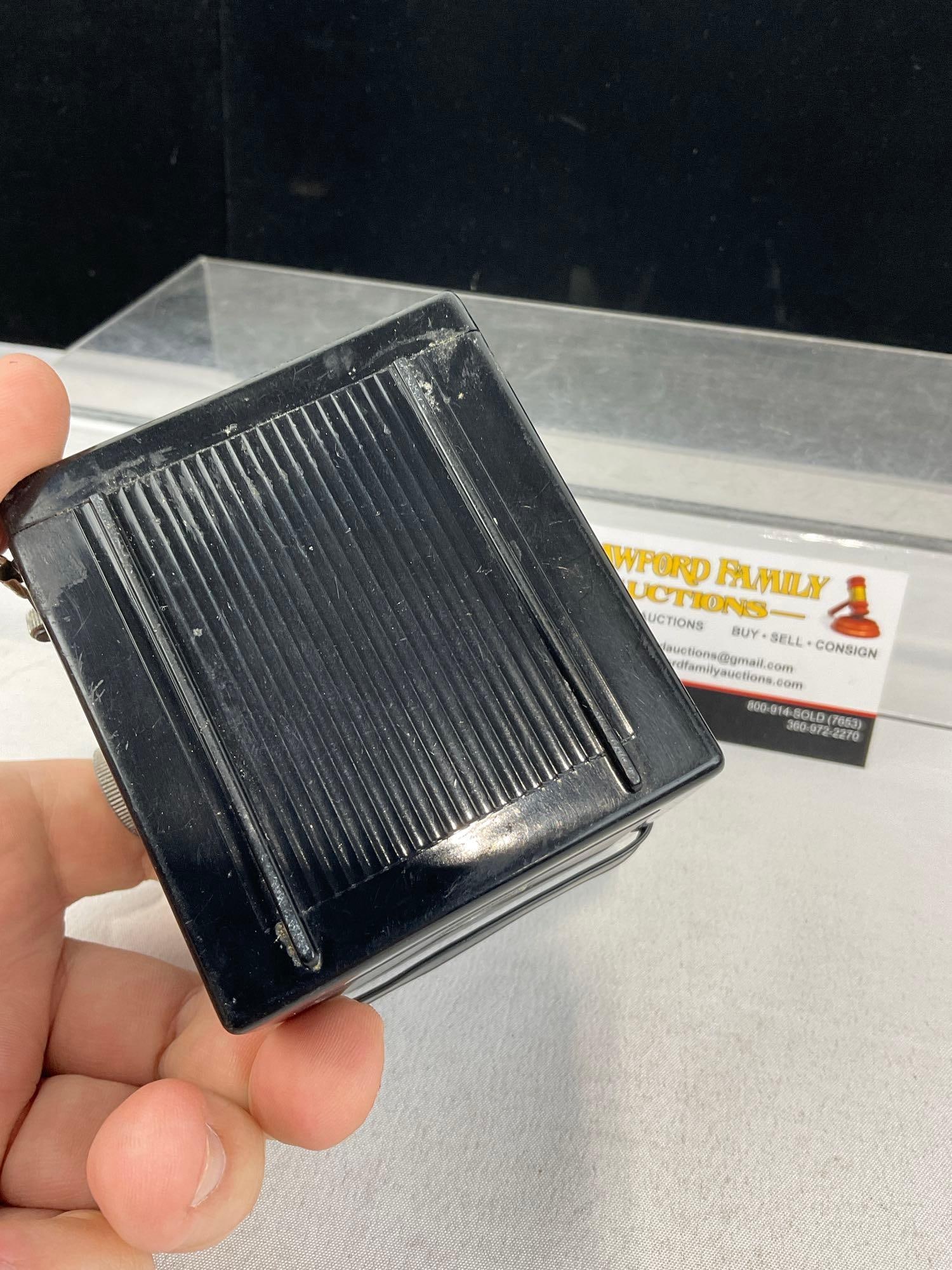 Vintage Roy Rogers 620 Snap Snot Camera, Herbert George Co. Molded Plastic case, 620 film - 5