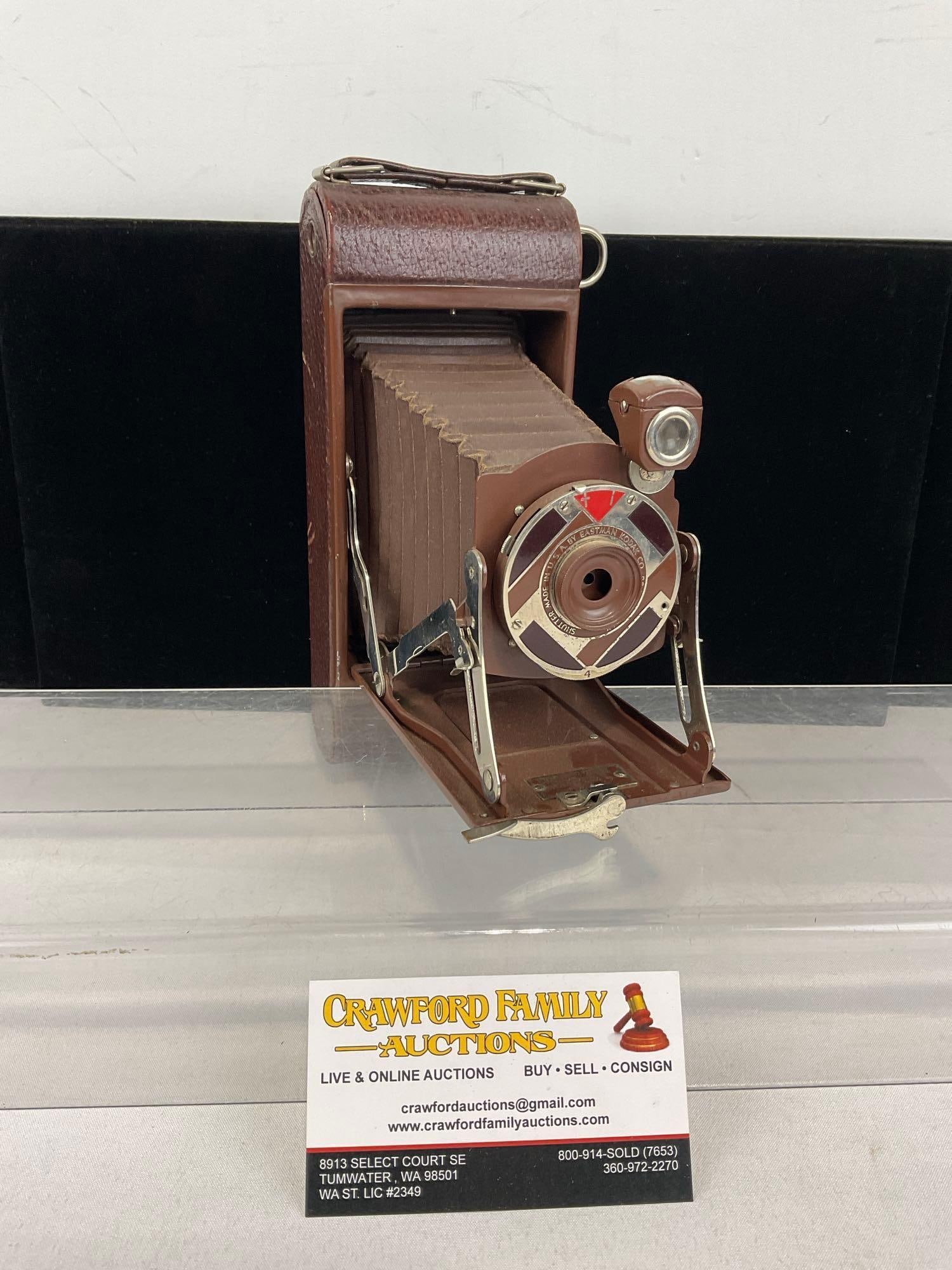 Vintage 1930s Eastman Kodak No. 1A Gift Kodak Camera designed by Walter Dorwin Teague (1 of 7)