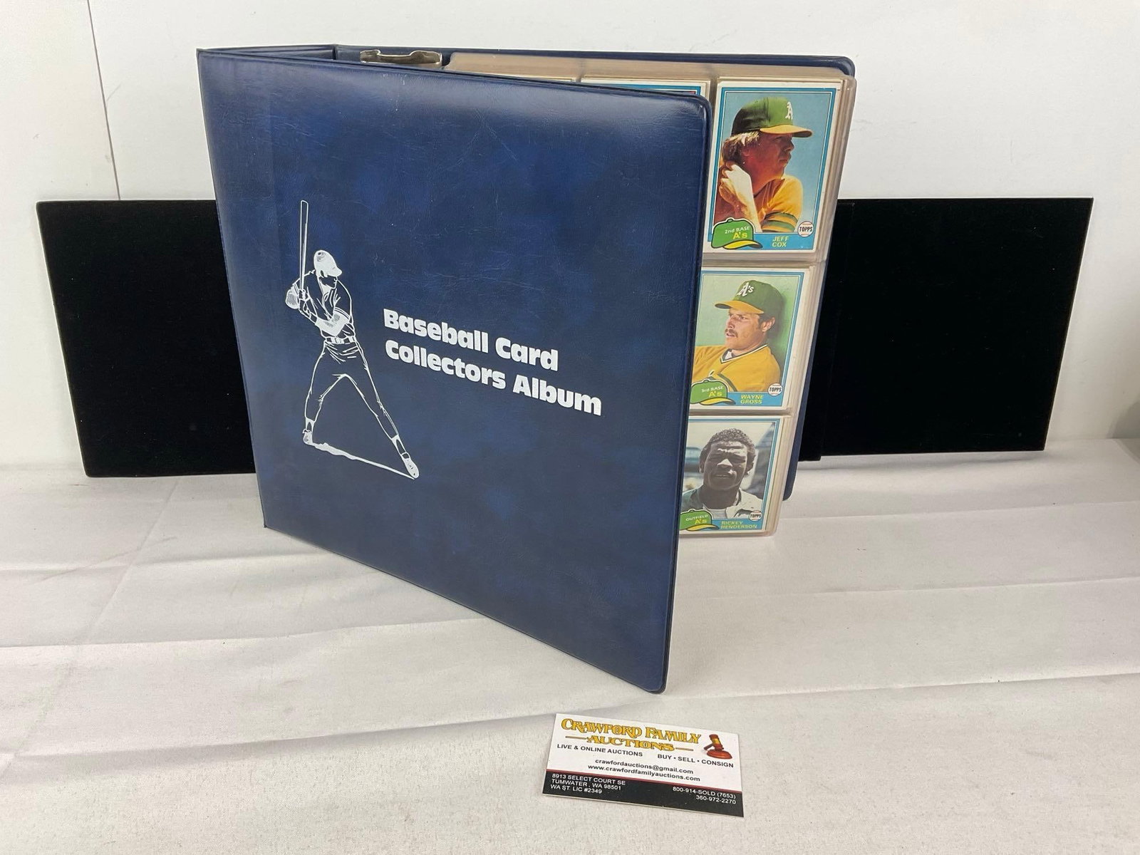 Baseball Card Collectors Album w/Binder Pages, 1978 Topps, good selection (1 of 10)