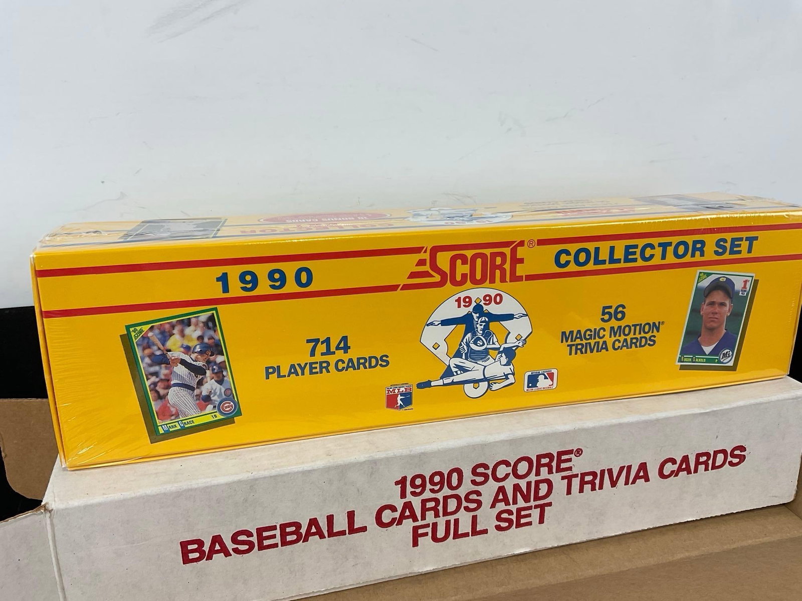 Factory Sealed 1990 Score Collector Set, & 2 Boxes of Sports Cards, Ultra Fleer & Pinnacle Zenith - 4