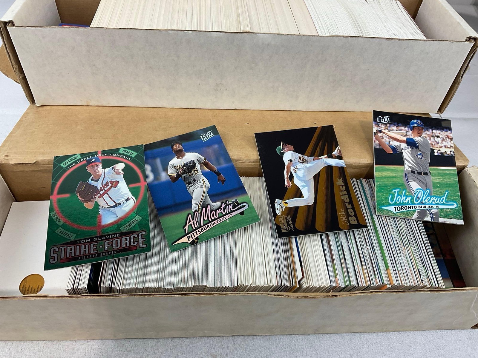 Factory Sealed 1990 Score Collector Set, & 2 Boxes of Sports Cards, Ultra Fleer & Pinnacle Zenith - 6